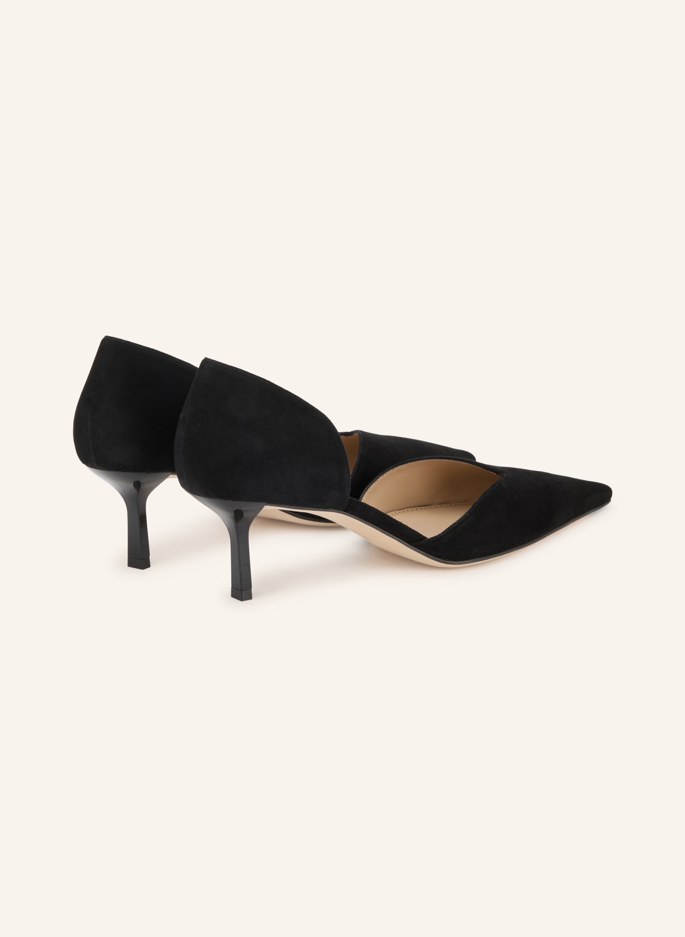 VICTORIA BECKHAM Escarpins VICTORIA ANGLE D'ORSAY: NOIR