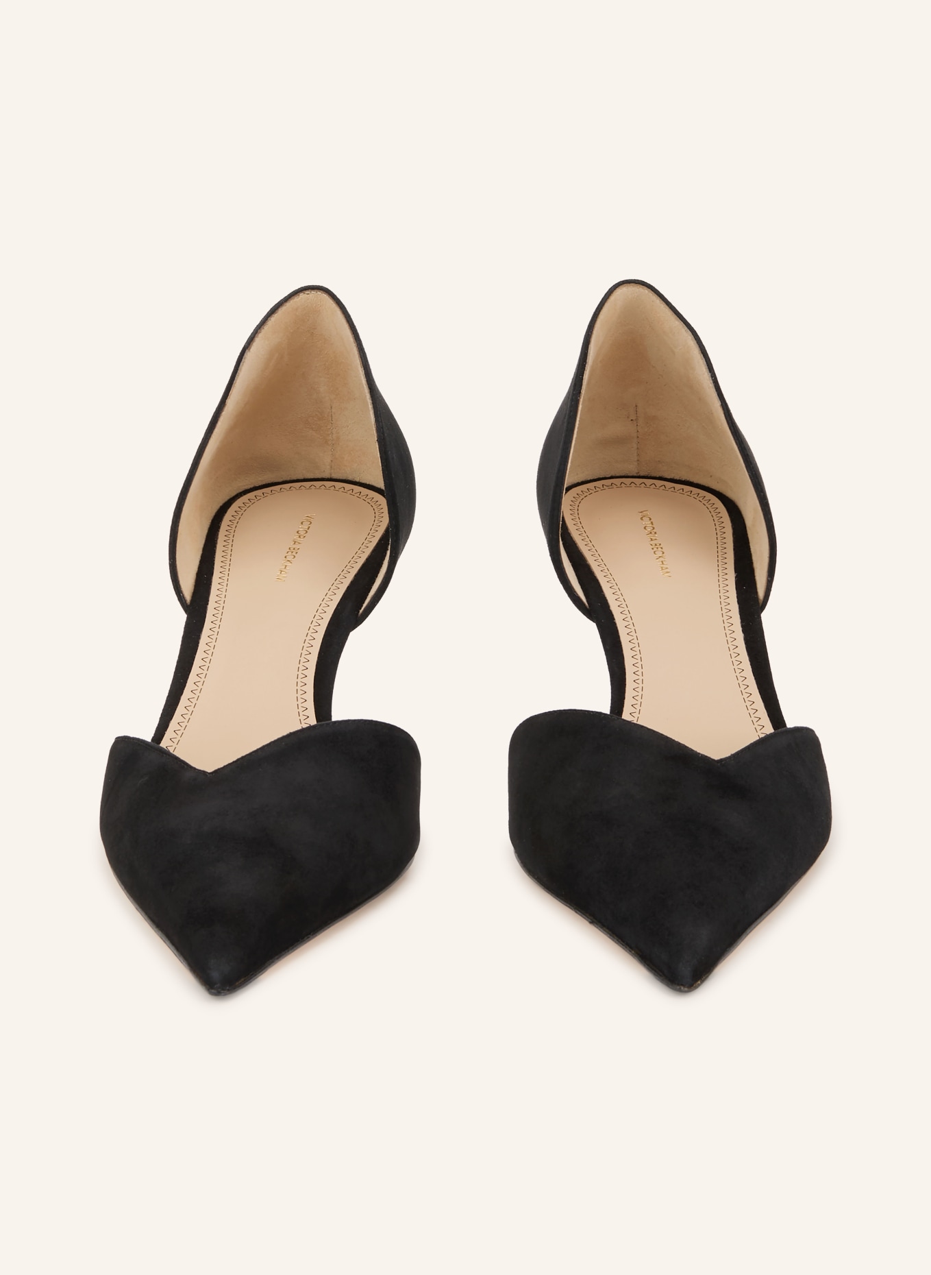 VICTORIA BECKHAM Escarpins VICTORIA ANGLE D'ORSAY: NOIR