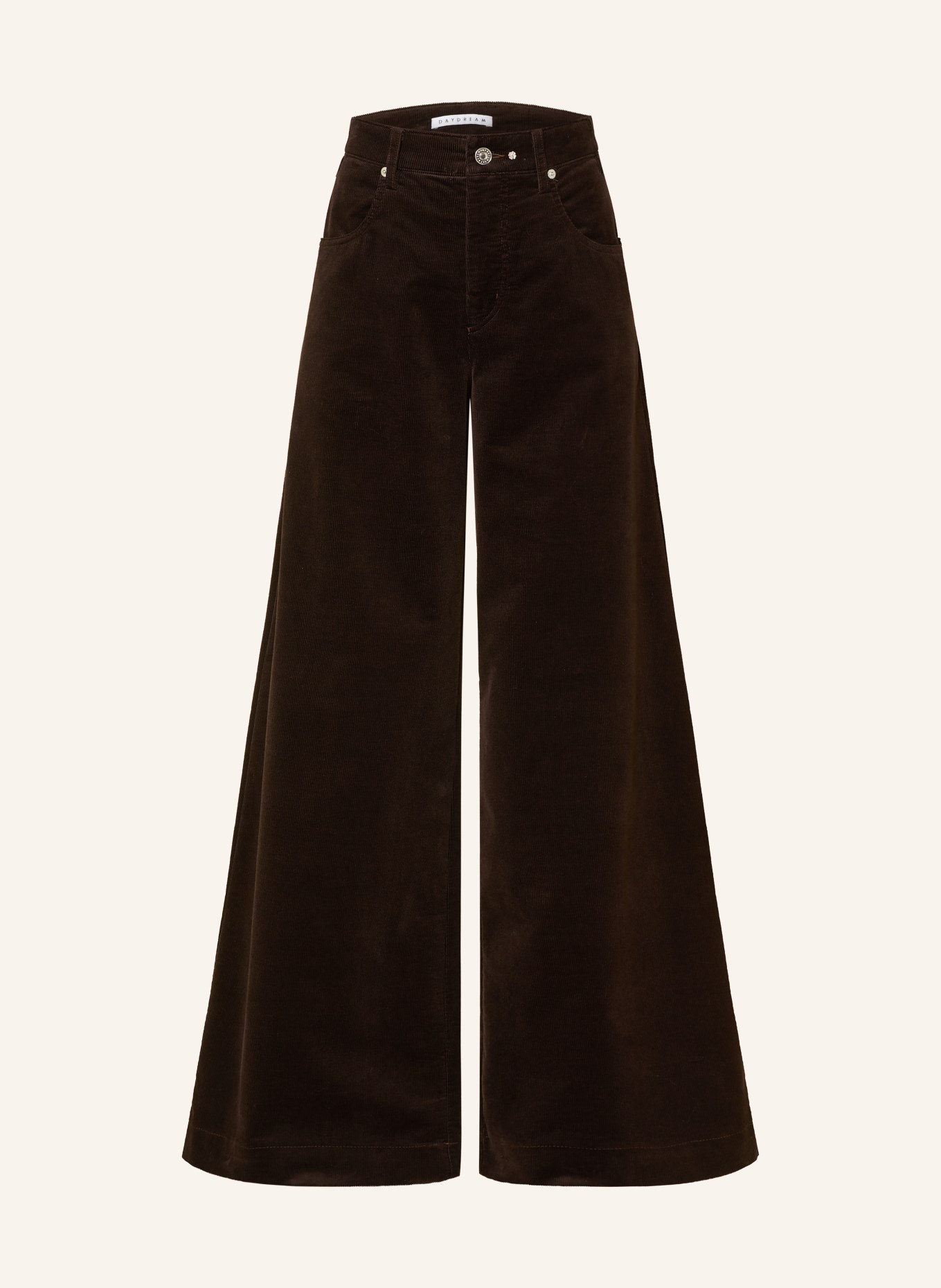 MAC DAYDREAM Clayton-broek van corduroy: MARRON FONCÉ