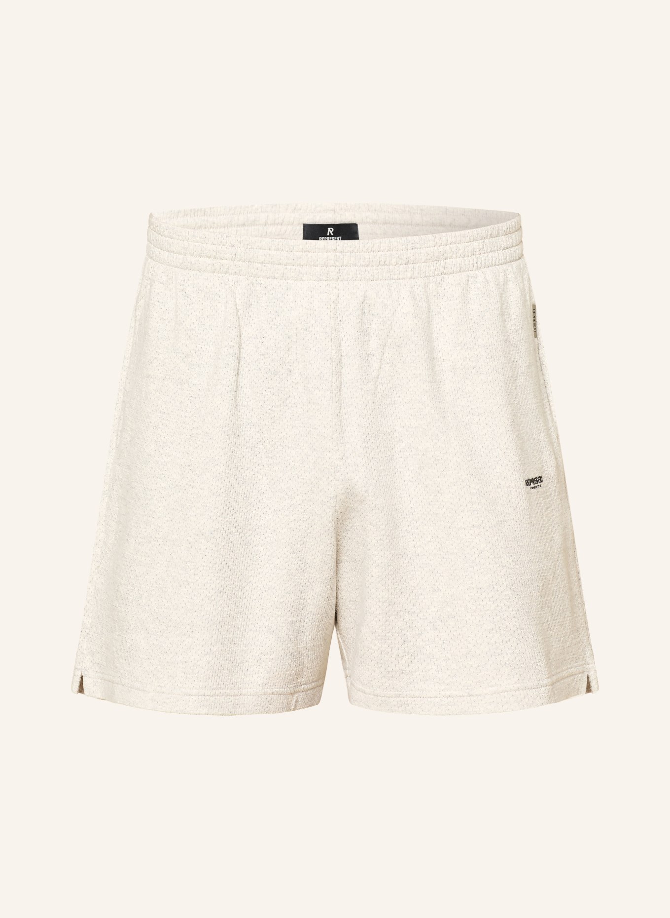 REPRESENT Jersey-short MICRO OWNERS CLUB: LICHTGRIJS / ZWART