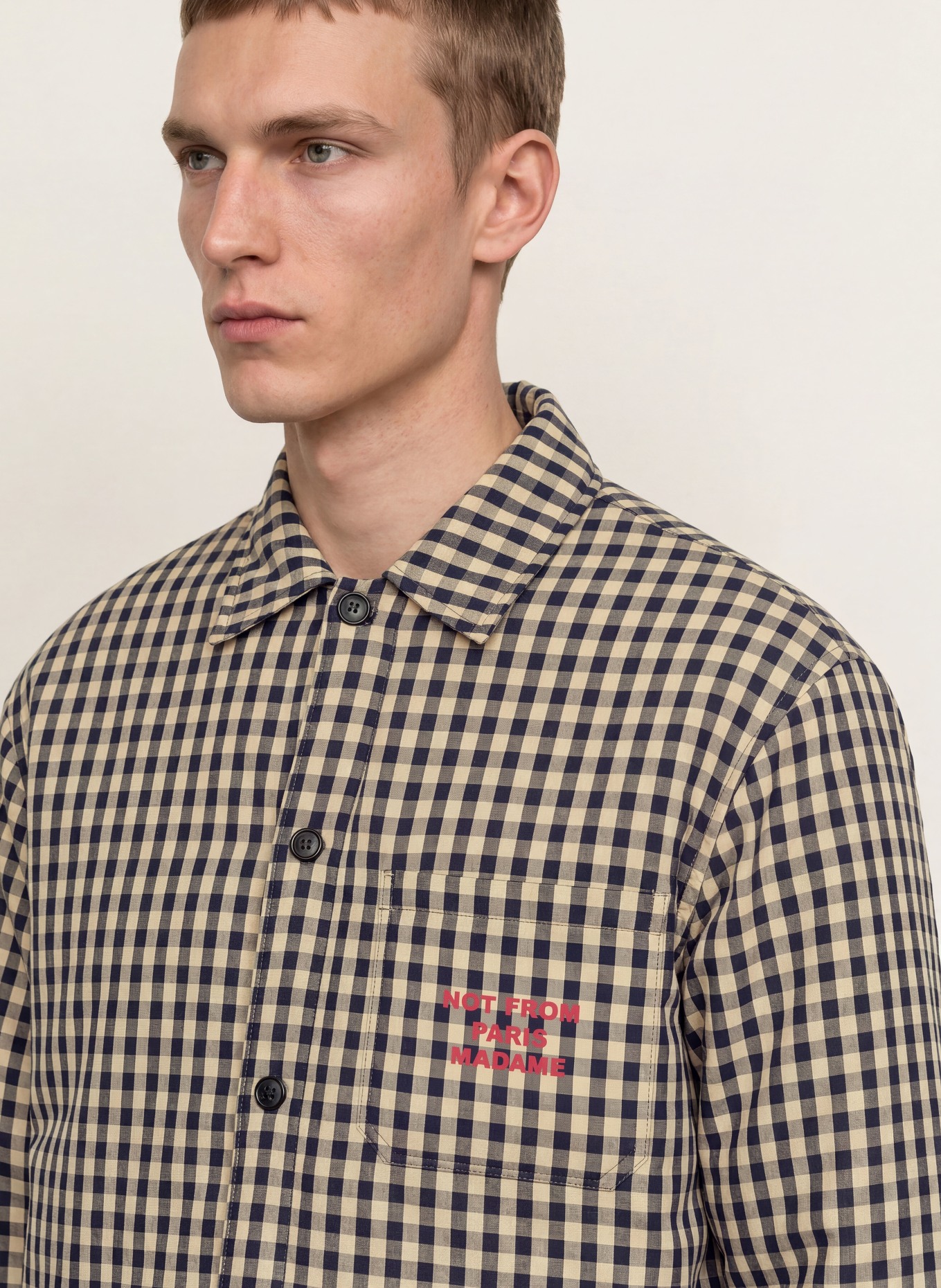 DRÔLE DE MONSIEUR Surveste: BEIGE / ROUGE / BLEU FONCÉ