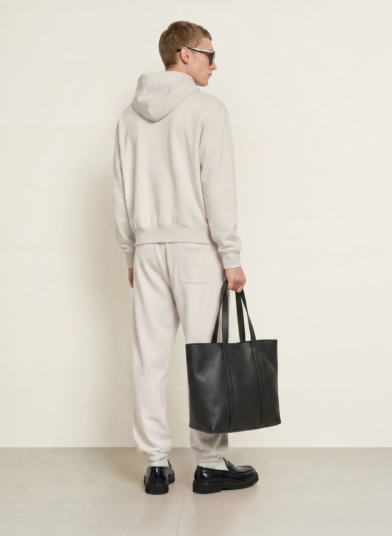 DRÔLE DE MONSIEUR Sweatjacke: HELLGRAU
