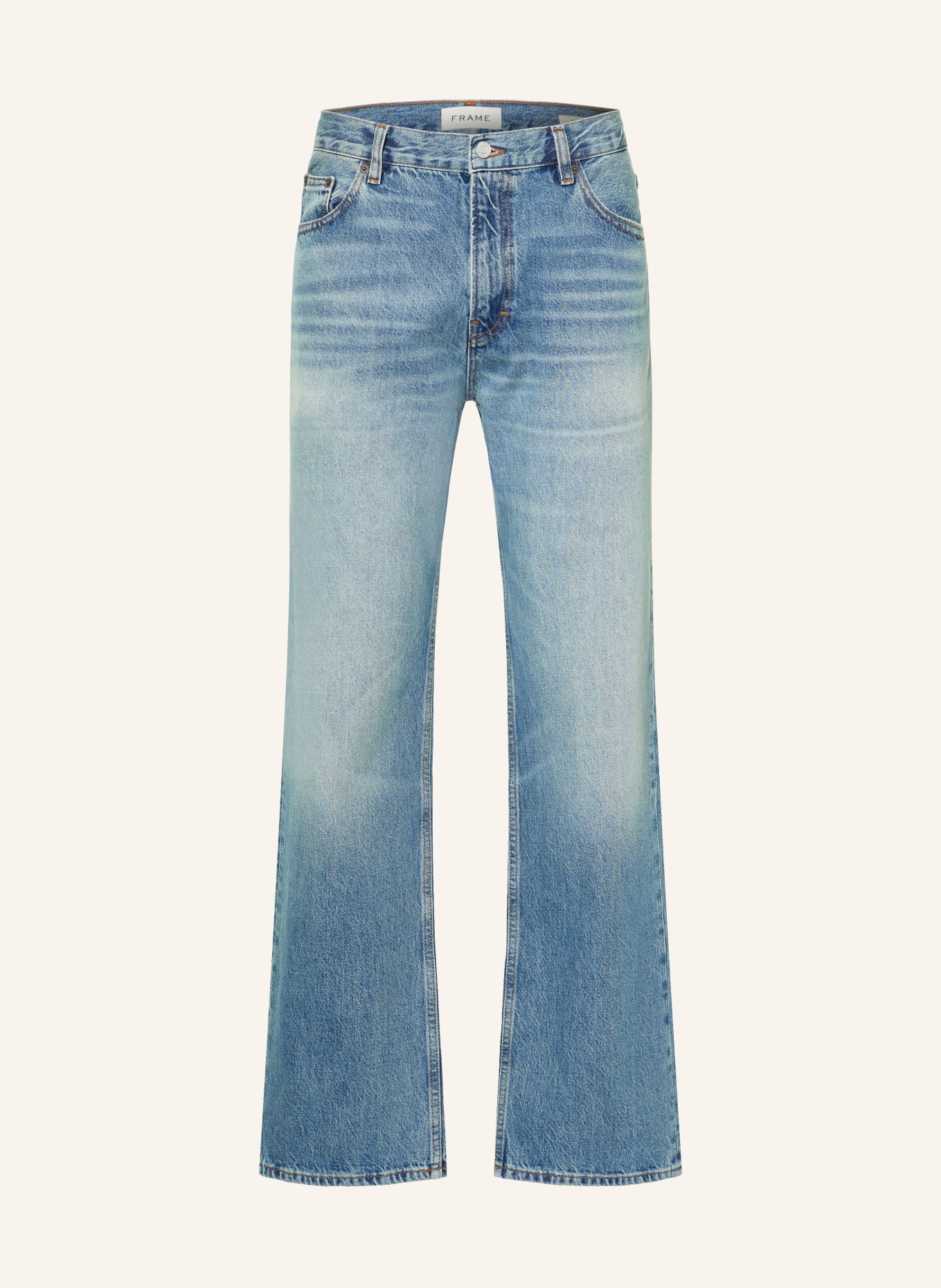 FRAME Relaxed-Fit Jeans: CMPN CAMPING