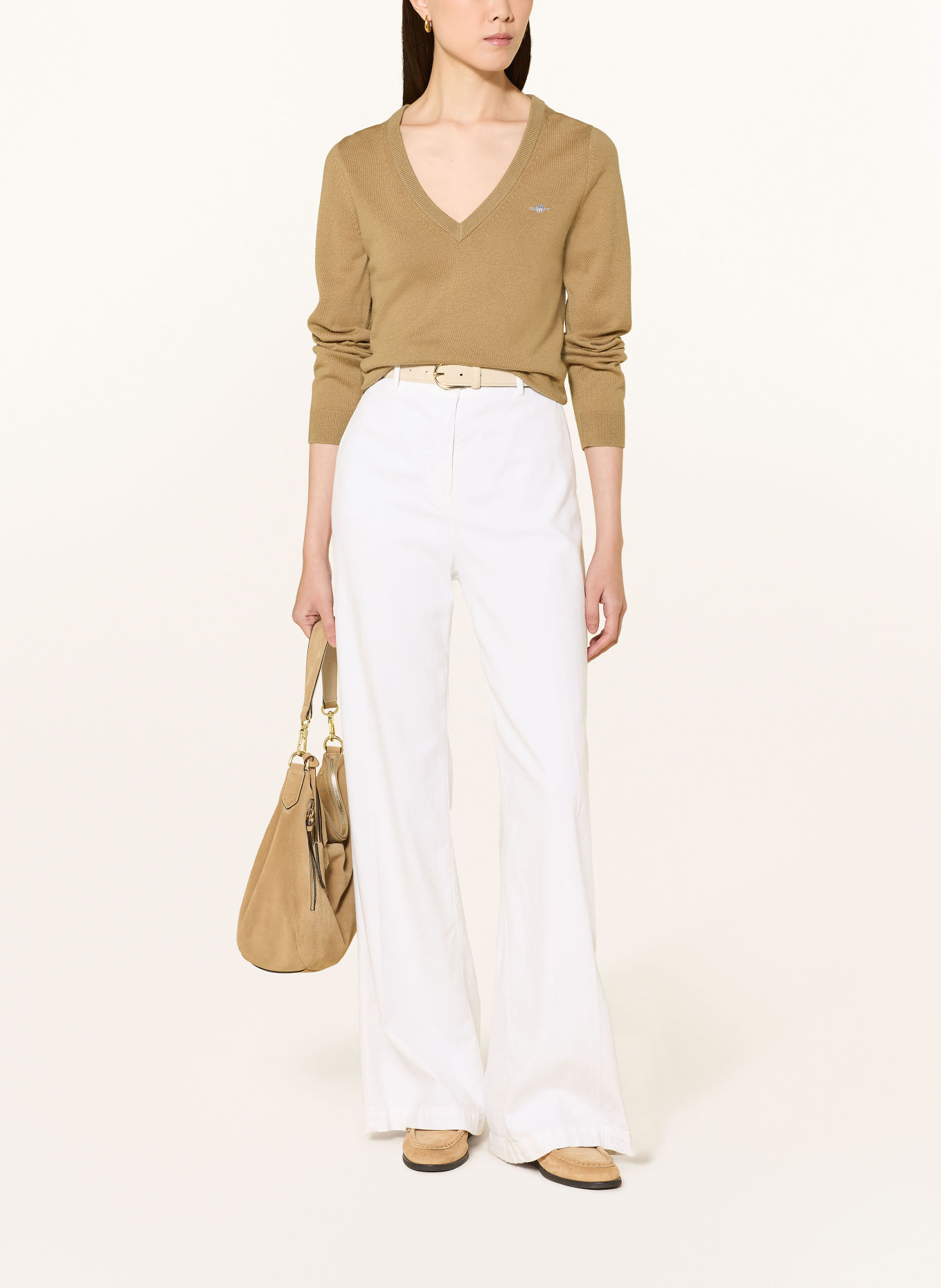 GANT Sweter: BEŻOWY