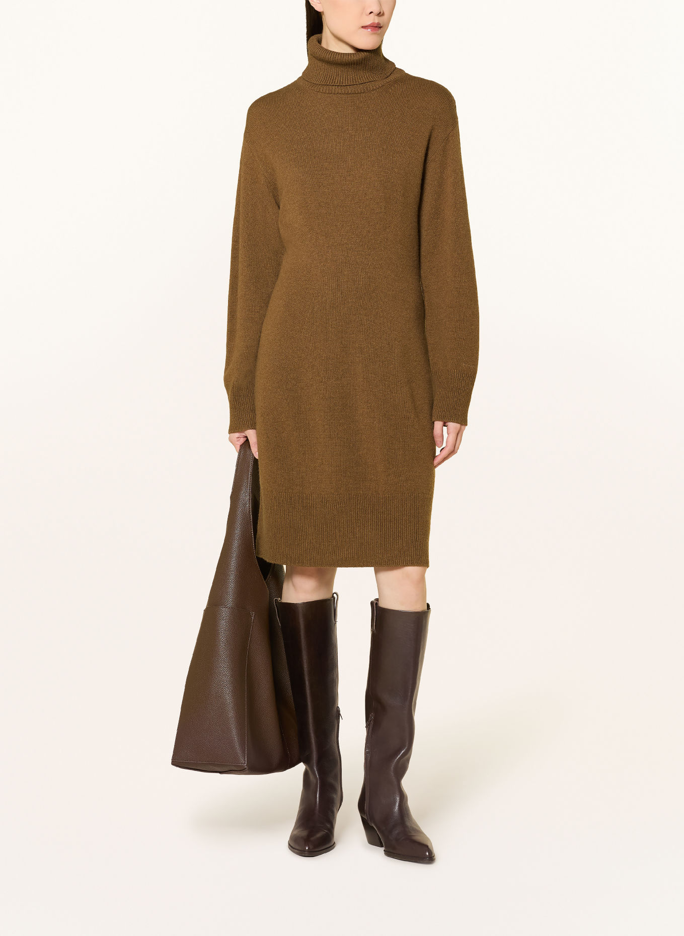 GANT Strickkleid: COGNAC