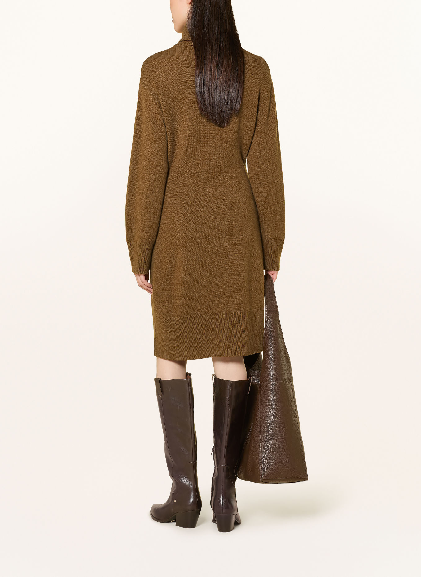GANT Strickkleid: COGNAC
