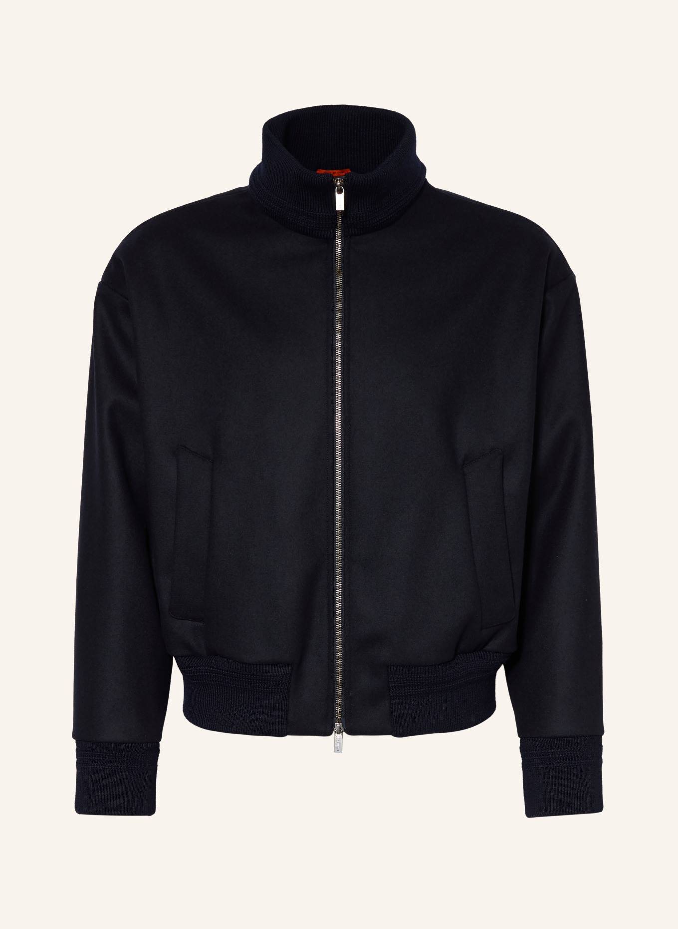 BARENA VENEZIA BOLSER Bomber jacket: DARK BLUE