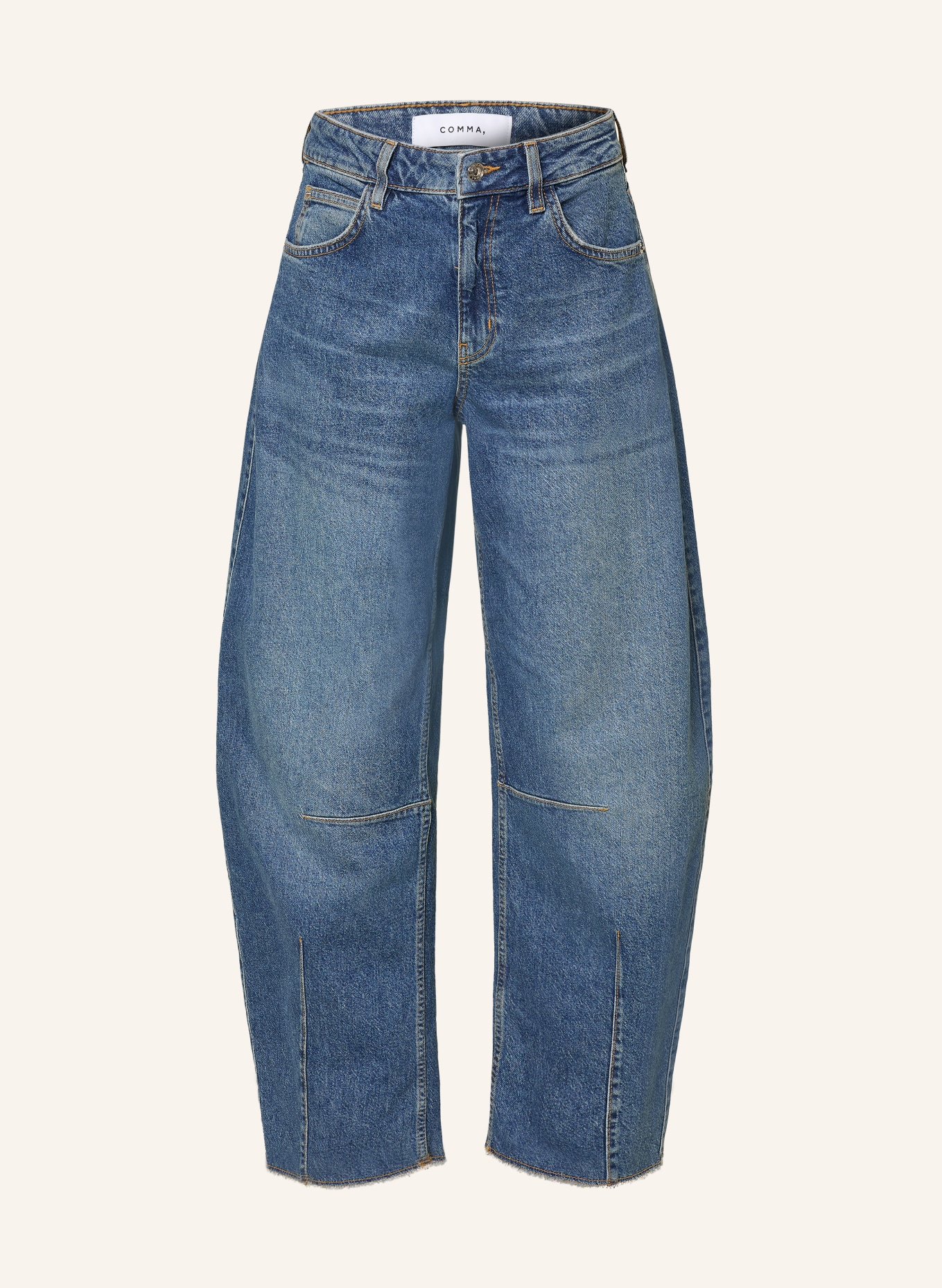 comma Barrel Jeans: 56Z7 BLUE