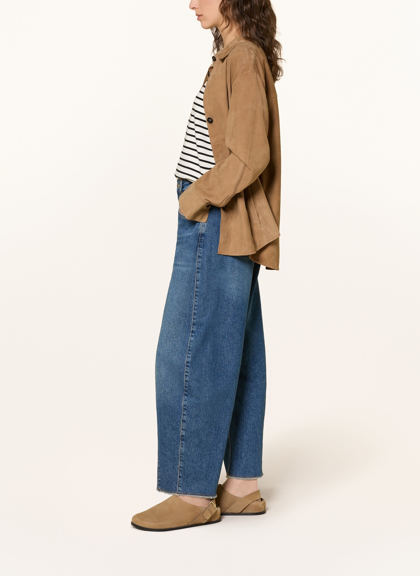 comma Barrel Jeans: 56Z7 BLUE