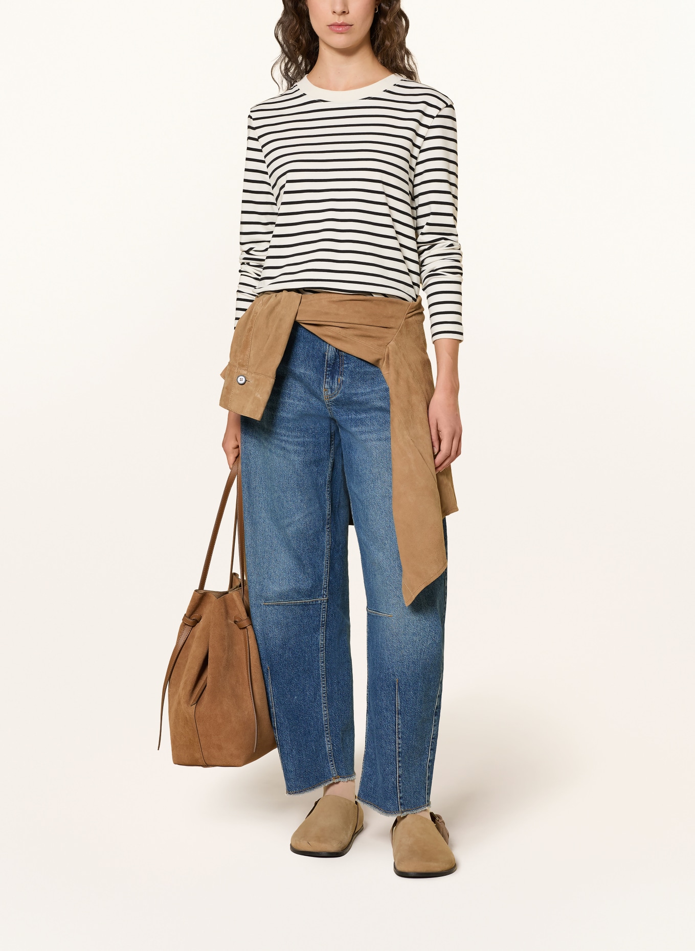 comma Barrel Jeans: 56Z7 BLUE