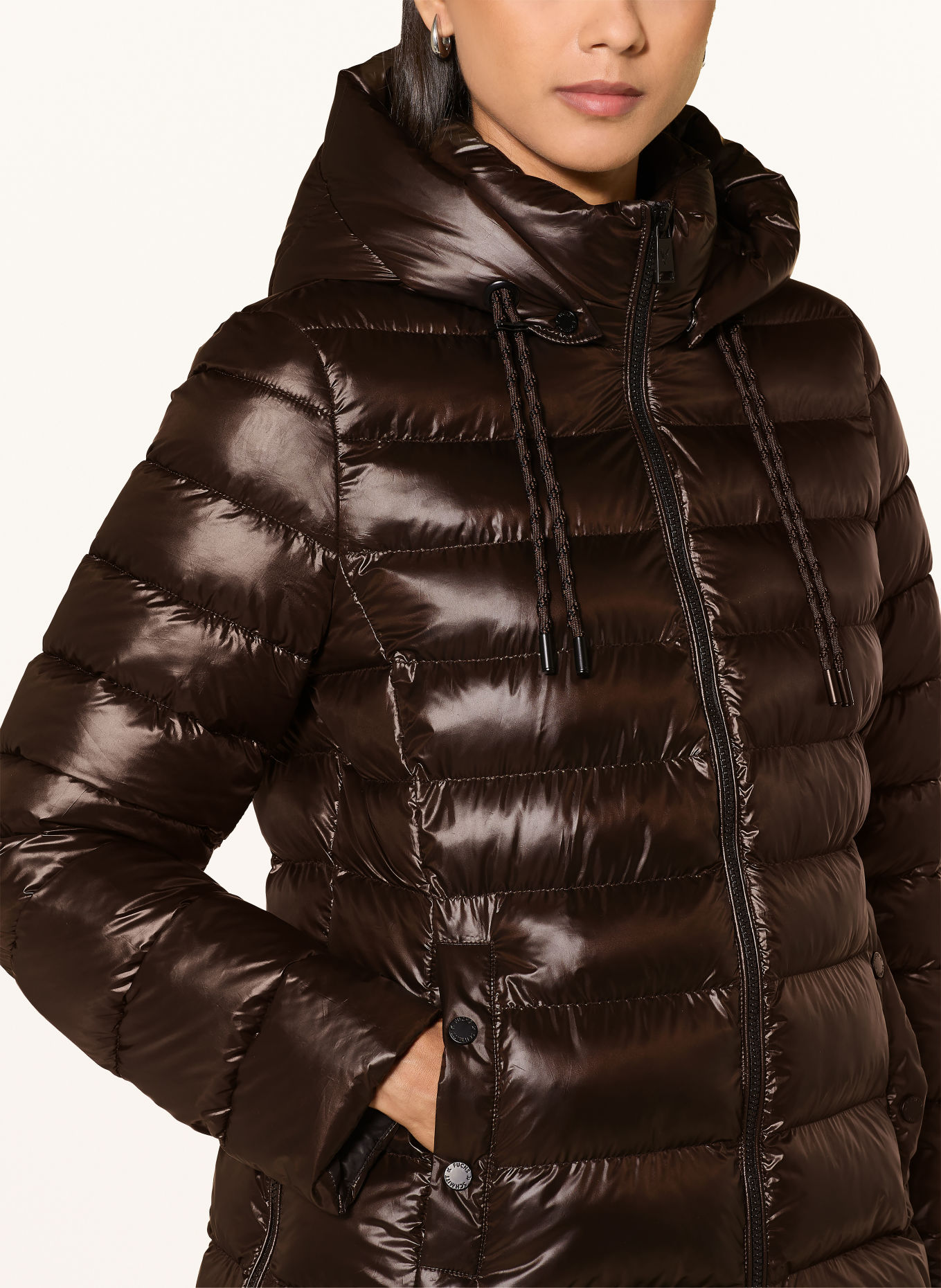 FUCHS SCHMITT Steppjacke WIEN: DUNKELBRAUN