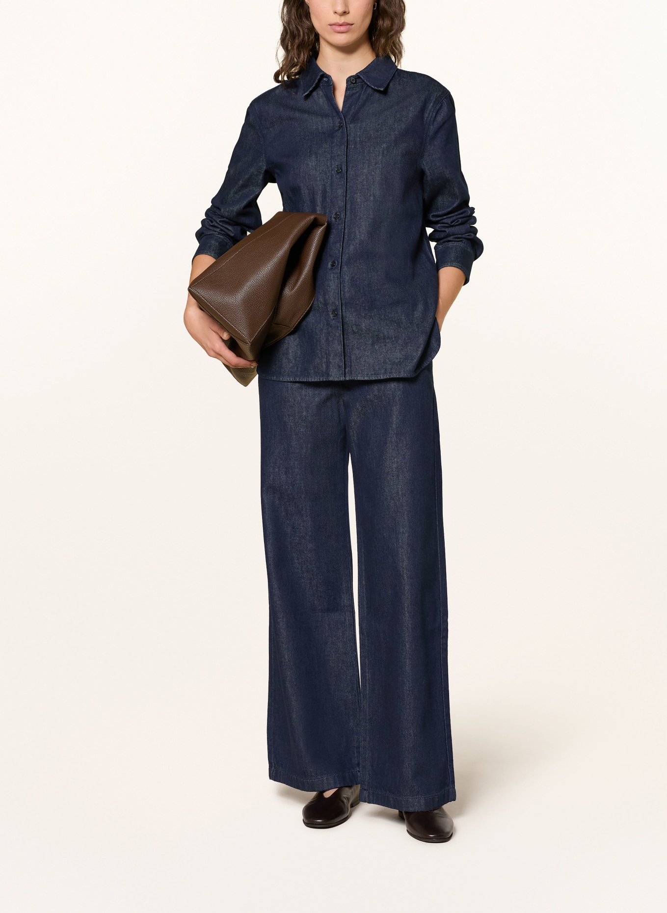 comma Wide-Leg jeans: 59Z8 BLUE