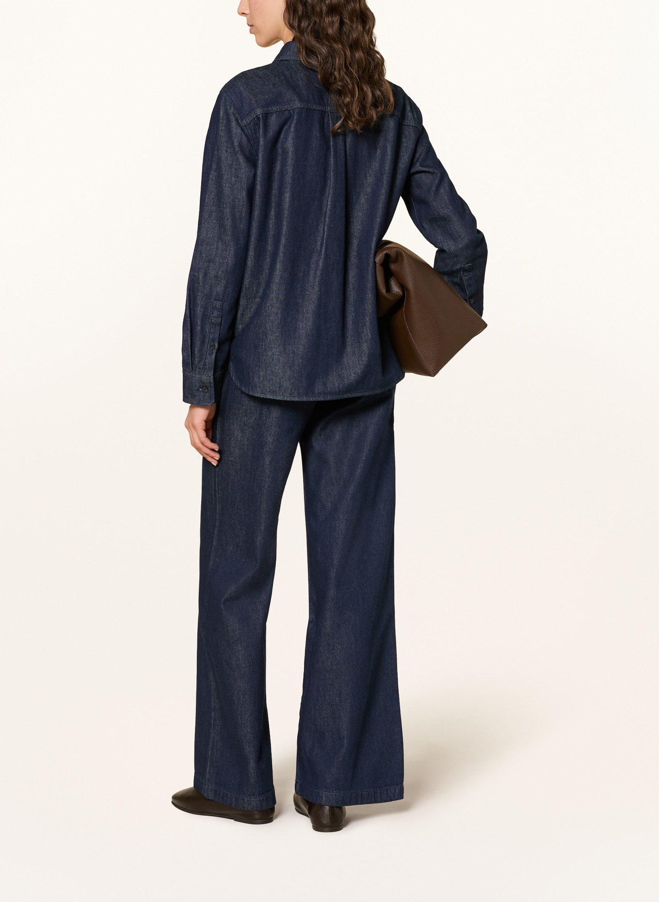 comma Wide-Leg jeans: 59Z8 BLUE