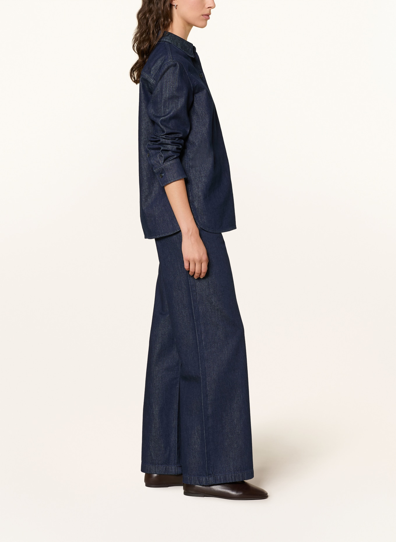 comma Wide-Leg jeans: 59Z8 BLUE