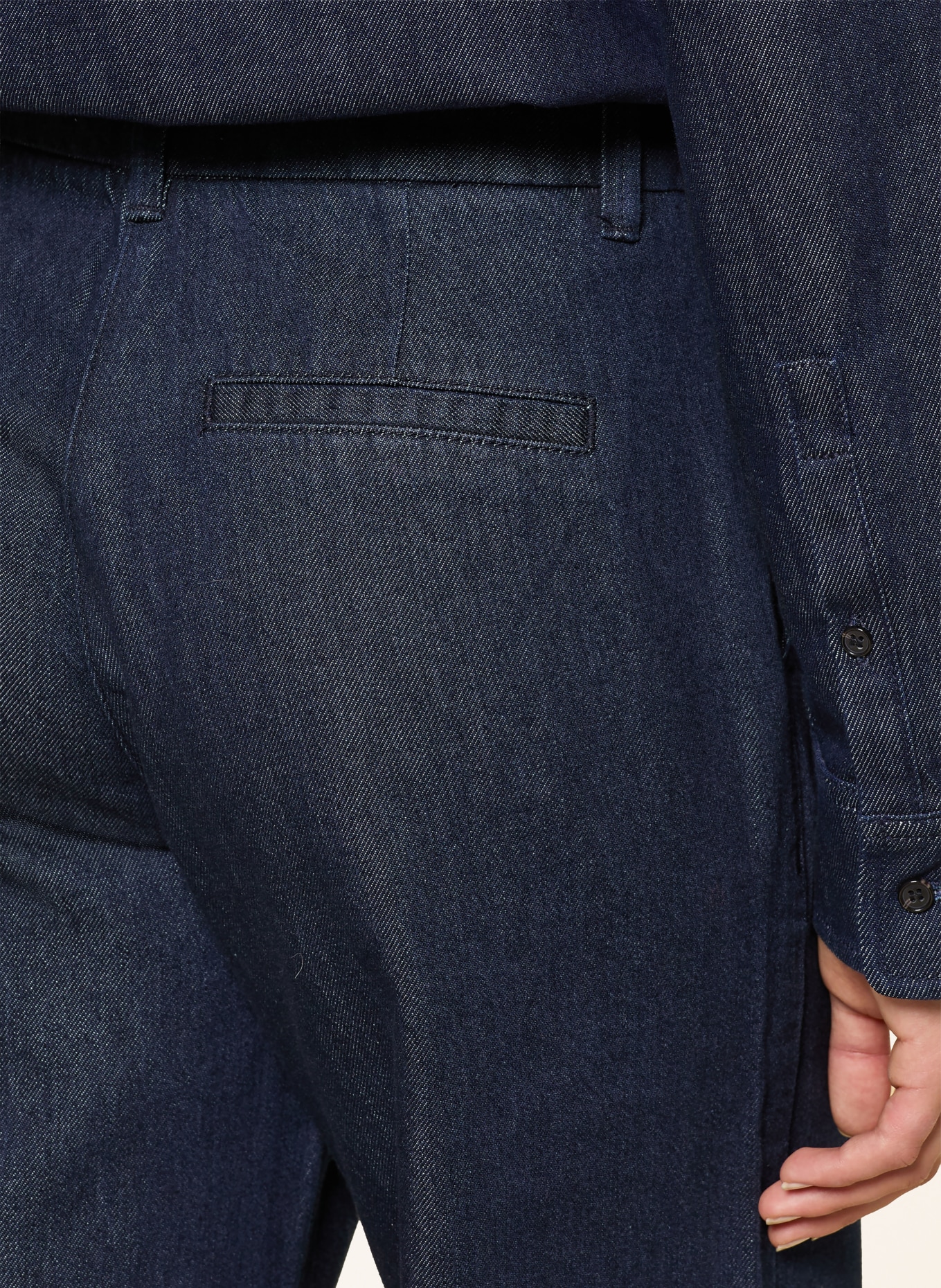 comma Wide-Leg jeans: 59Z8 BLUE