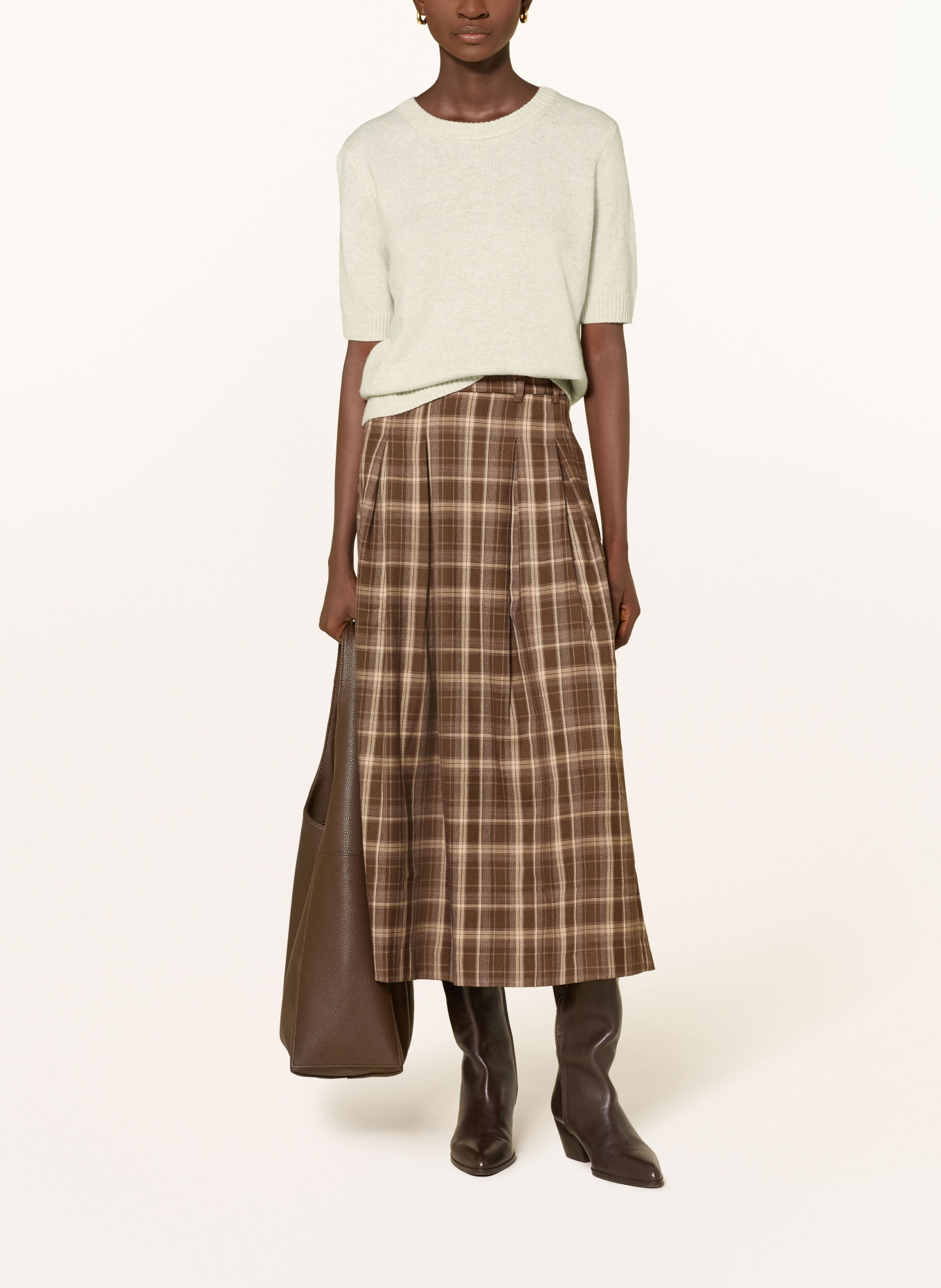 comma Strickshirt: BEIGE