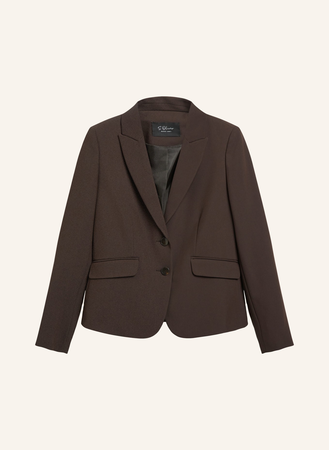 s.Oliver BLACK LABEL Blazer: MARRON FONCÉ