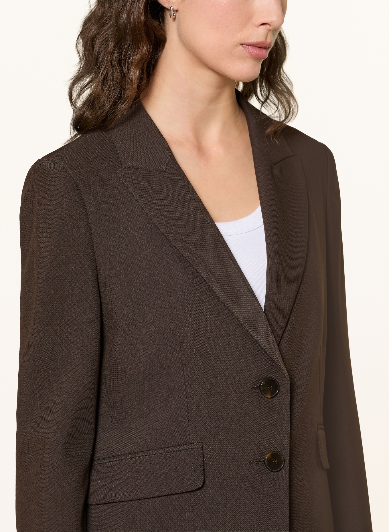 s.Oliver BLACK LABEL Blazer: MARRON FONCÉ