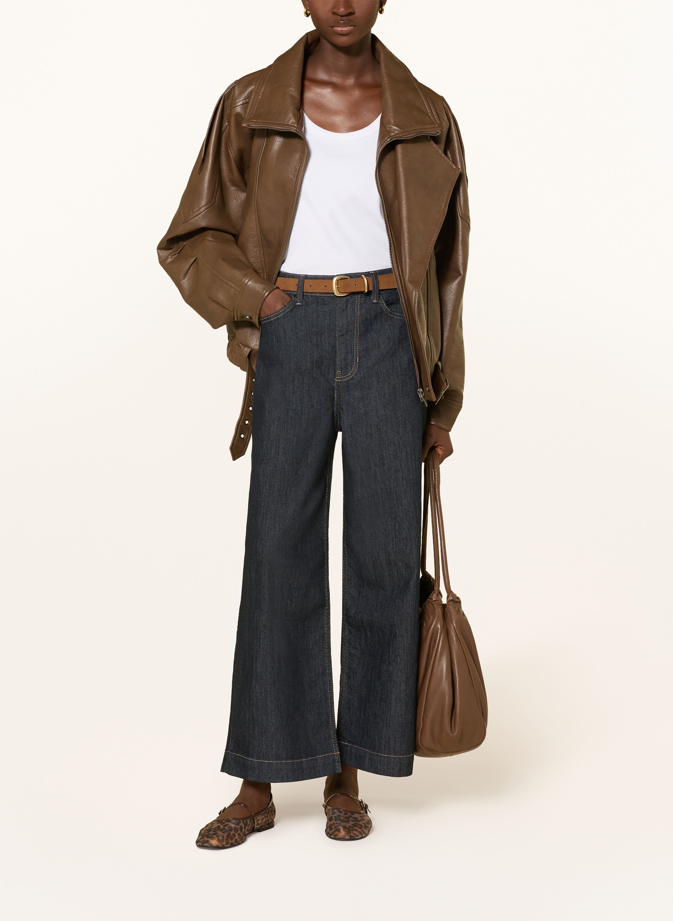 s.Oliver BLACK LABEL Wide leg jeans SURI: 59Z8 BLUE
