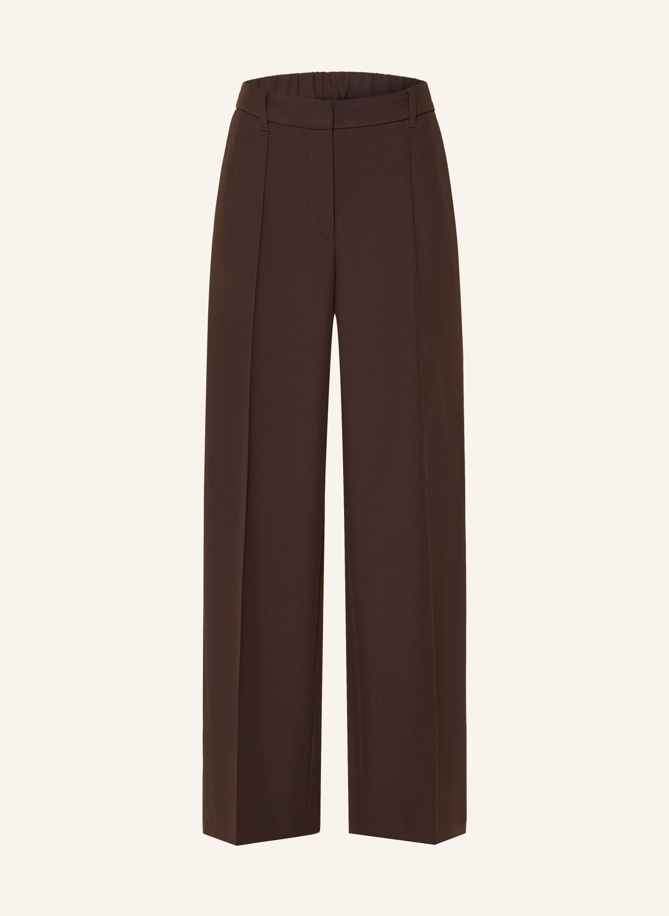 s.Oliver BLACK LABEL Marlenehose: DUNKELBRAUN