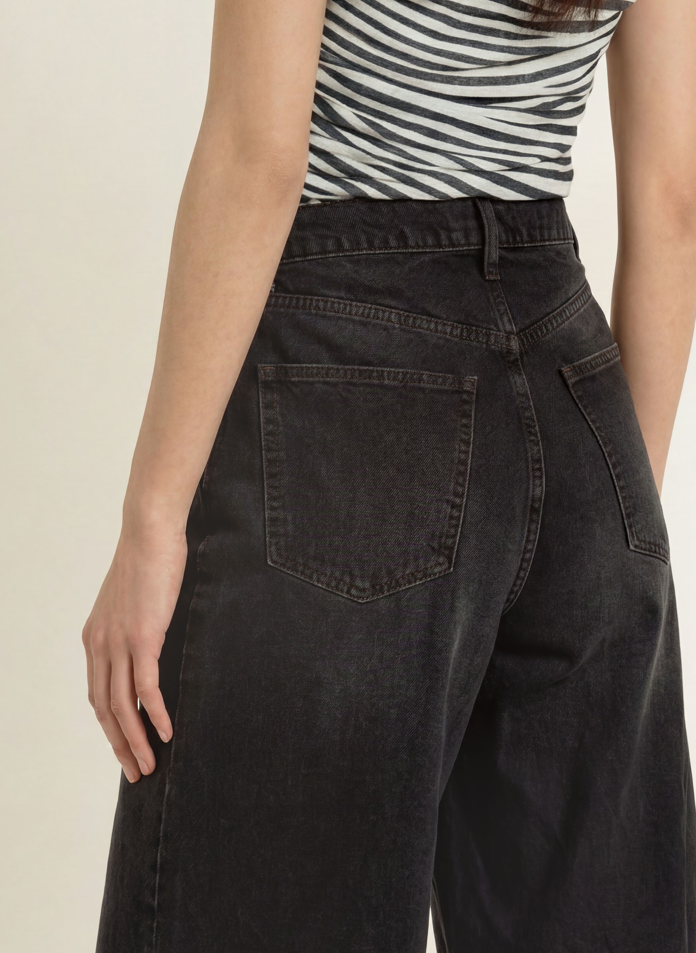 MAC DAYDREAM Jeans-culotte LOS ANGELES: J987 DD mocha used wash