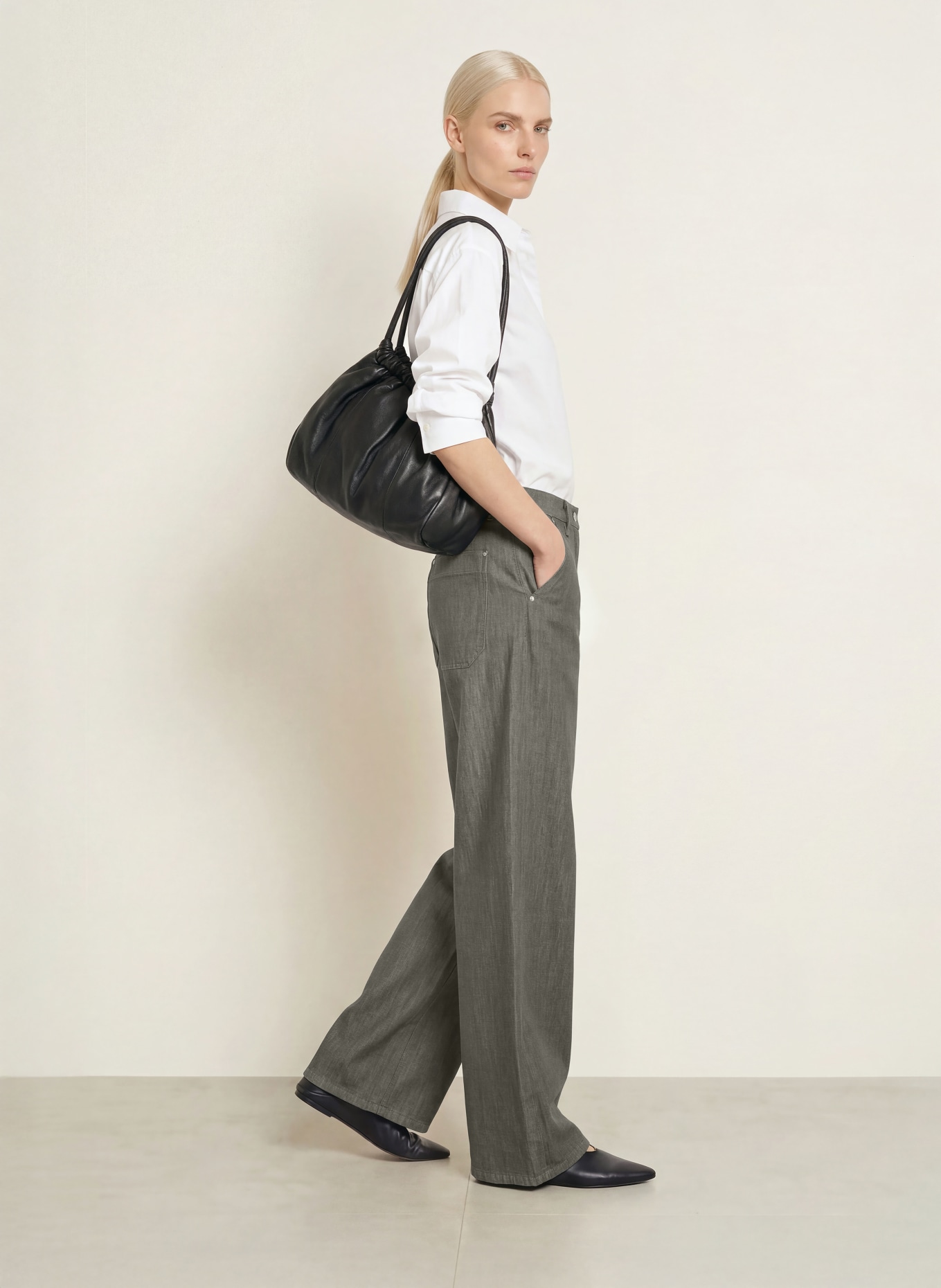 MAC DAYDREAM Wide Leg Jeans NEW ORLEANS: 346 reed