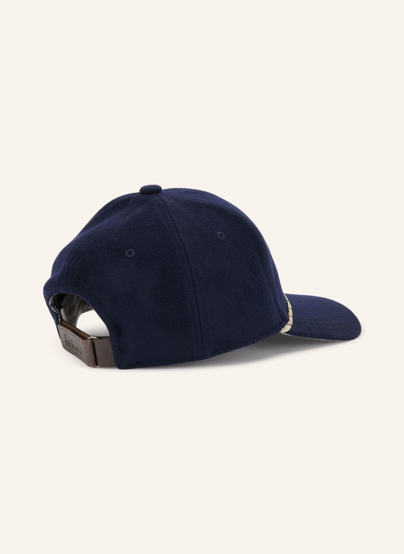 Luis Trenker Cap LUOLE: DUNKELBLAU / CREME / HELLGRAU