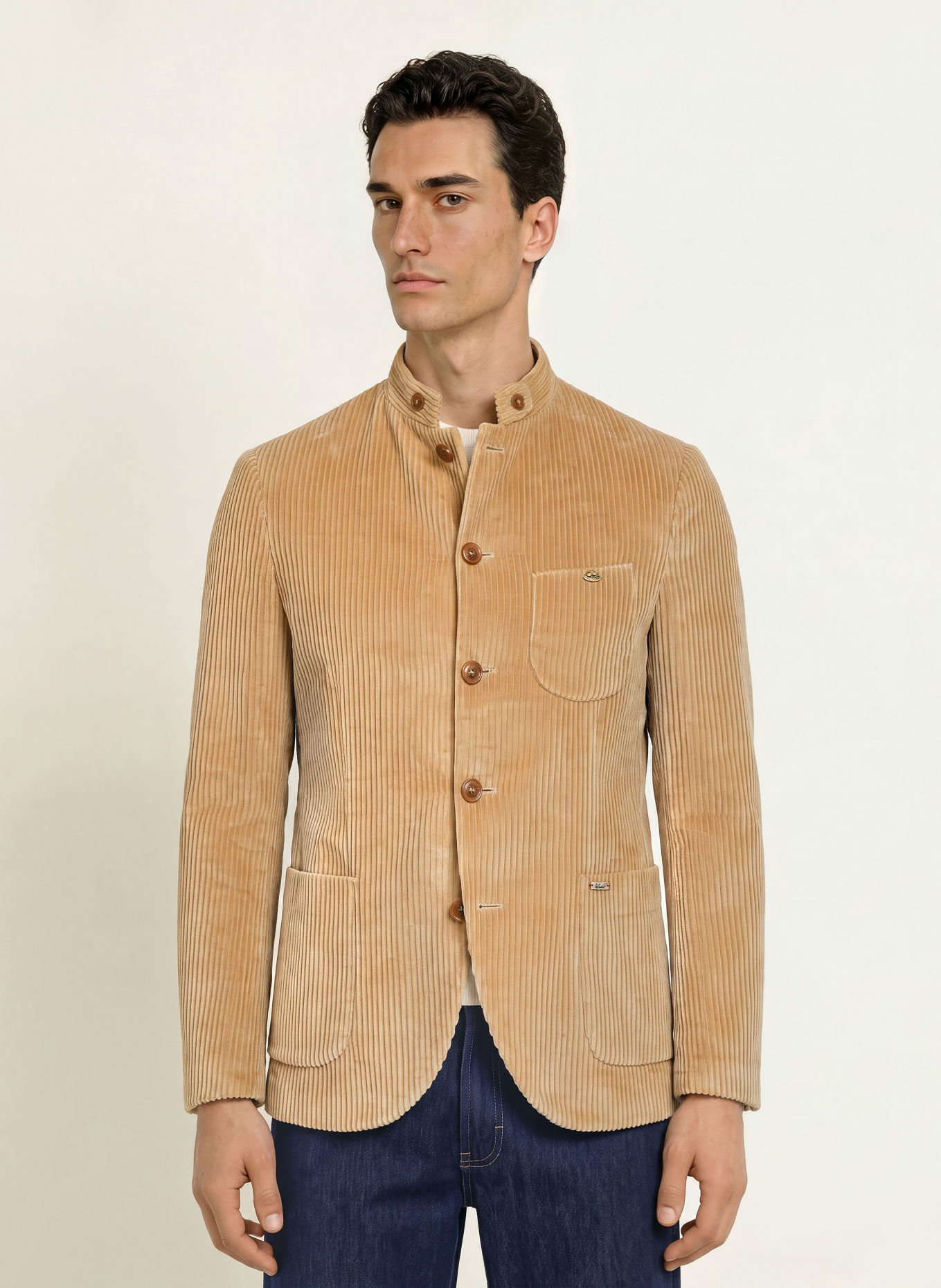Luis Trenker LUSANDRO Corduroy Blazer, Regular Fit: BEIGE