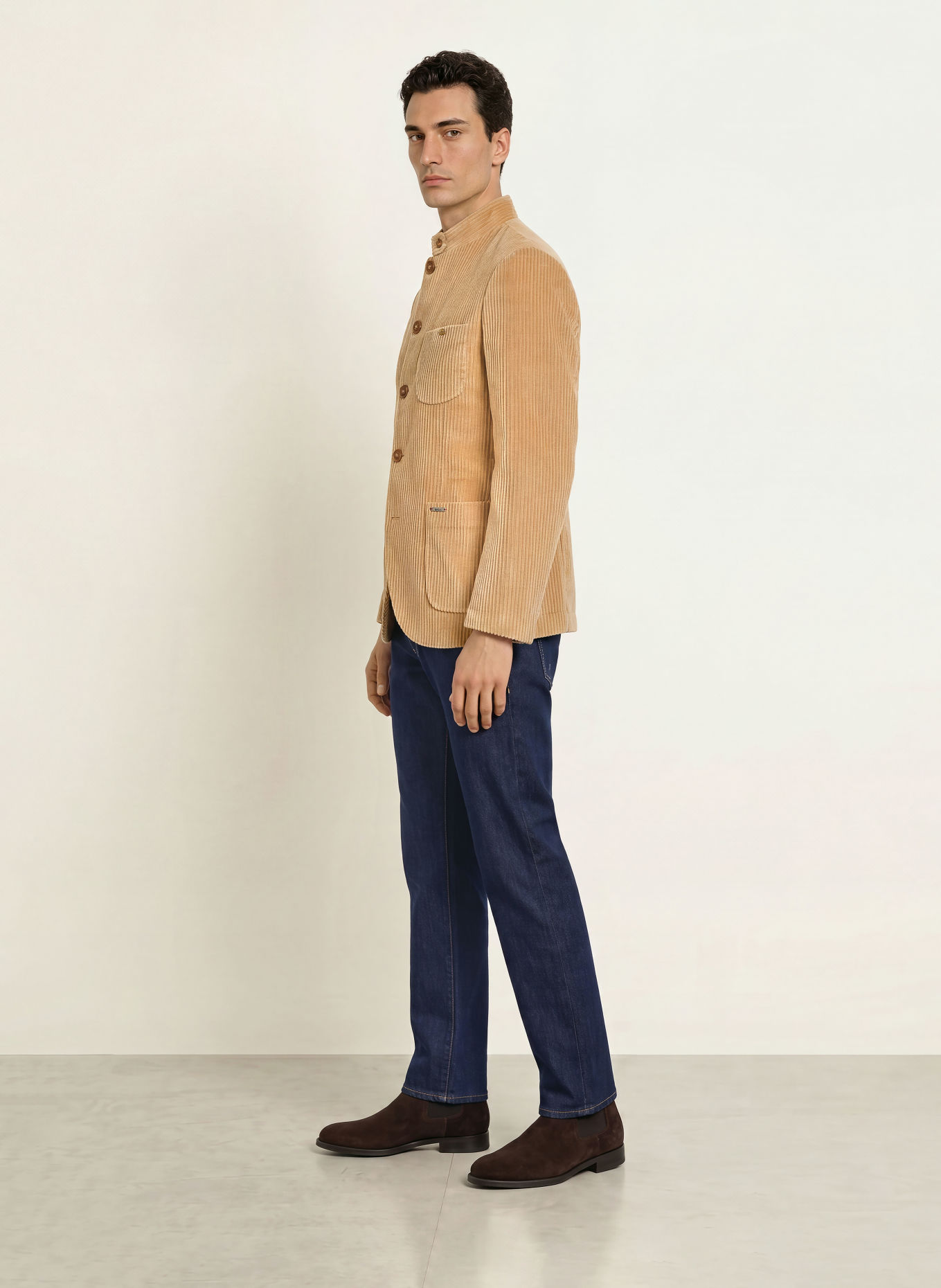 Luis Trenker LUSANDRO Corduroy Blazer, Regular Fit: BEIGE