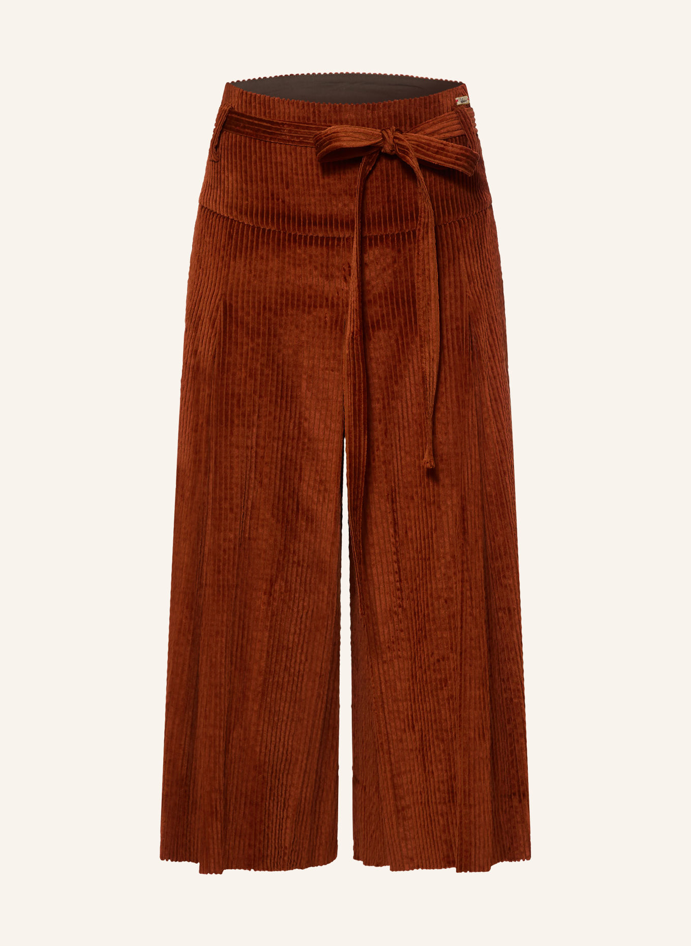 Luis Trenker Pantalon style jupe-culotte LULILIBETH: MARRON