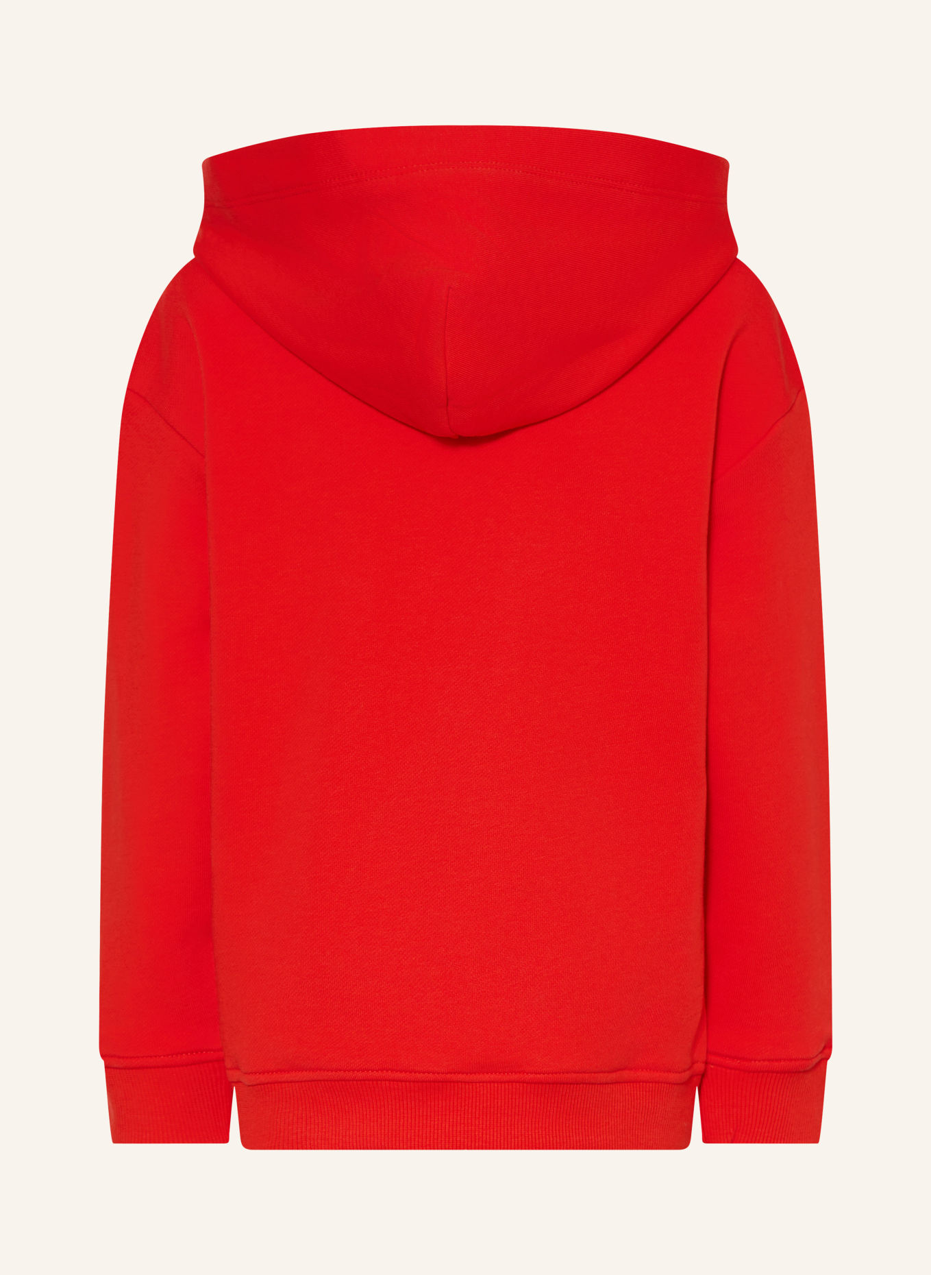 TOMMY HILFIGER Hoodie: RED / DARK BLUE / WHITE