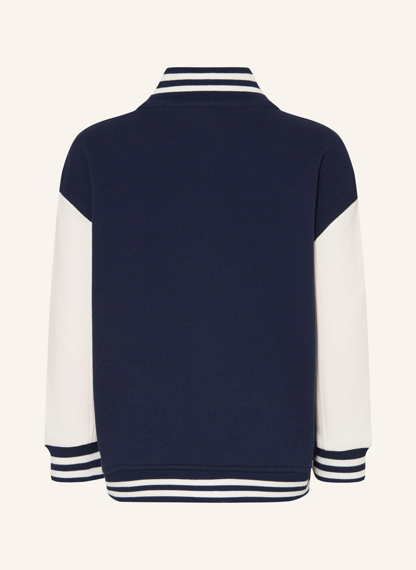 TOMMY HILFIGER College jacket: DARK BLUE / DARK RED / WHITE