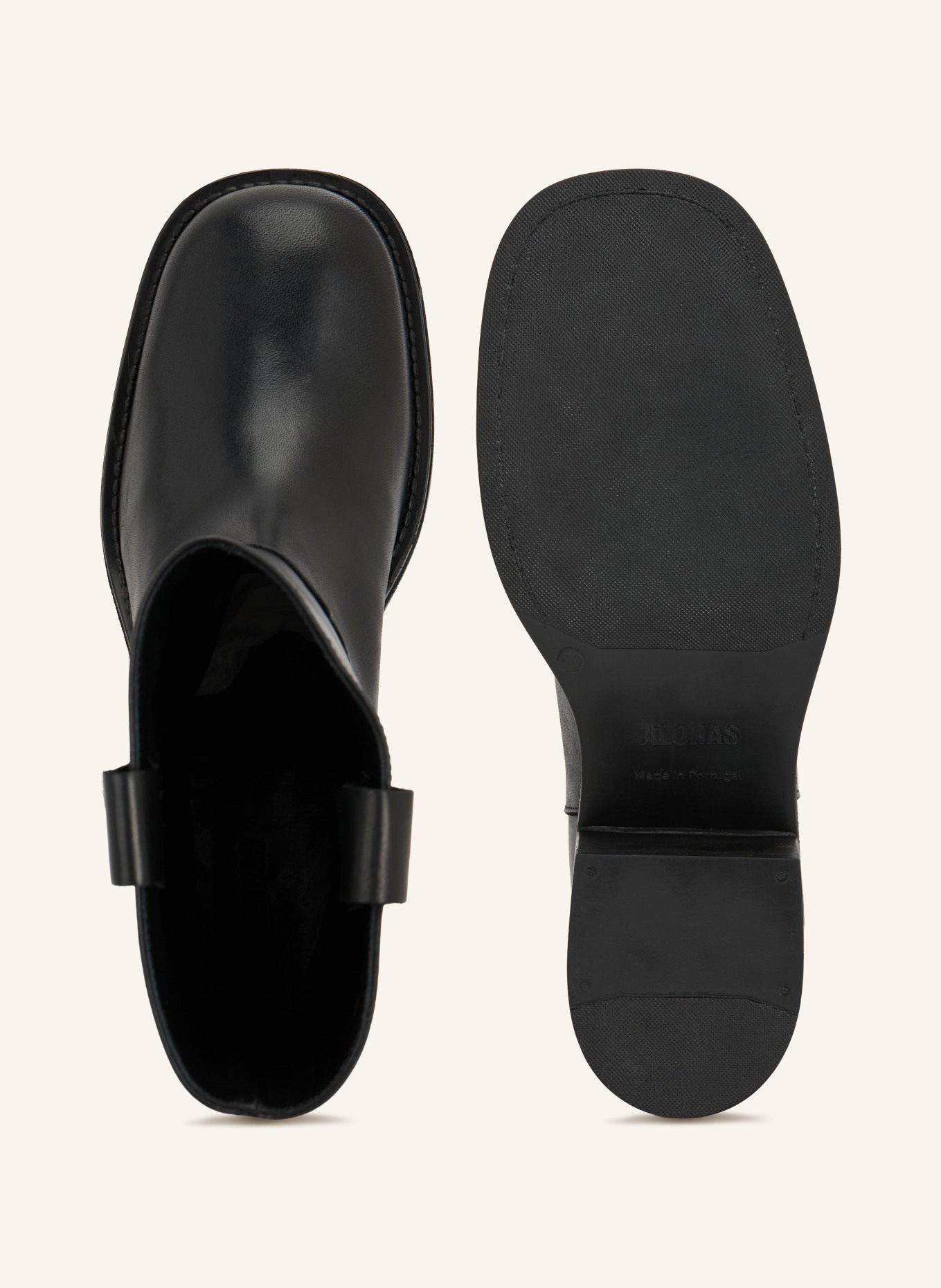 ALOHAS Boots RAJAN: SCHWARZ