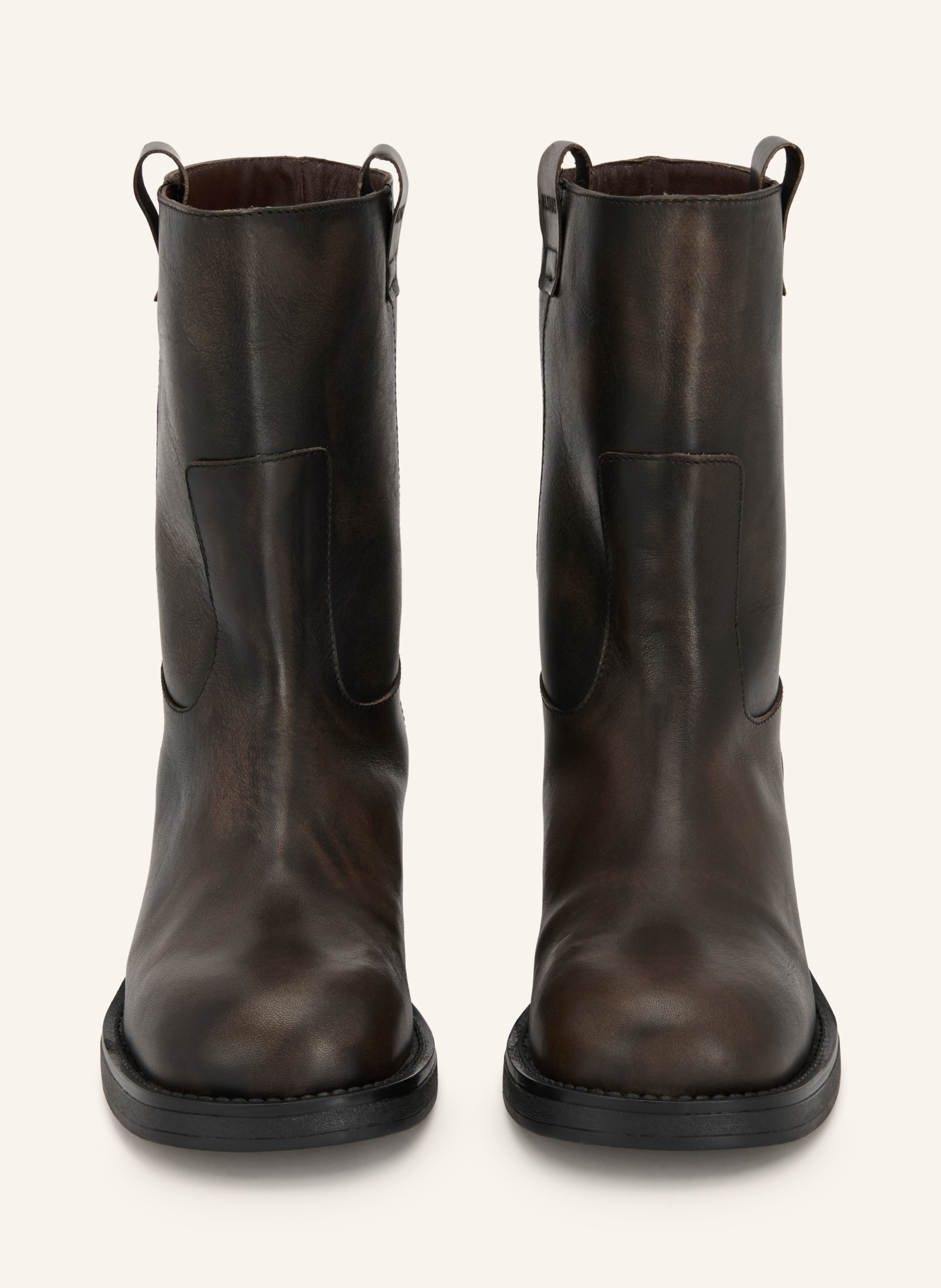 ALOHAS Boots RAJAN: DUNKELBRAUN