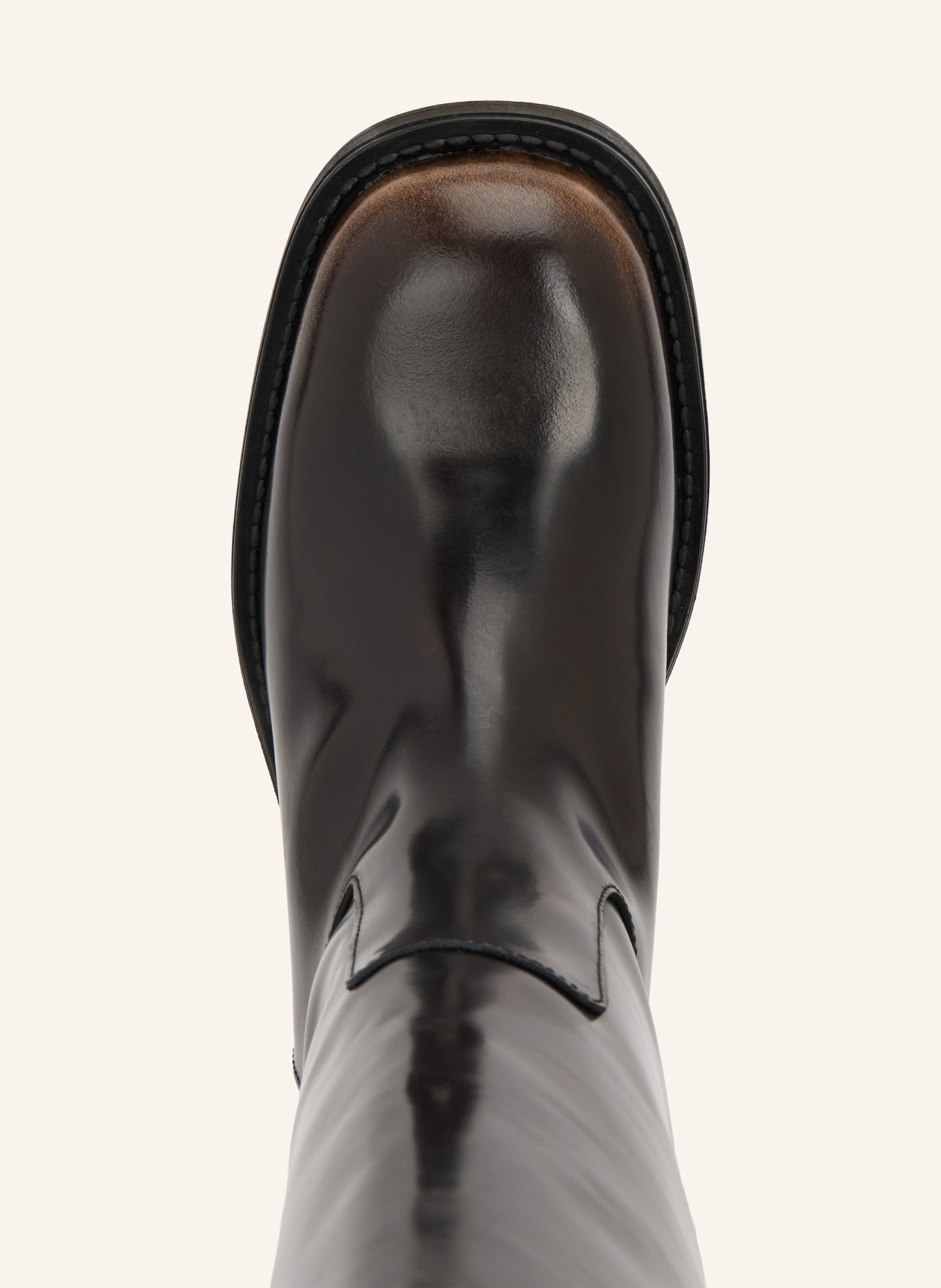 ALOHAS Bottes SAJAN: MARRON FONCÉ