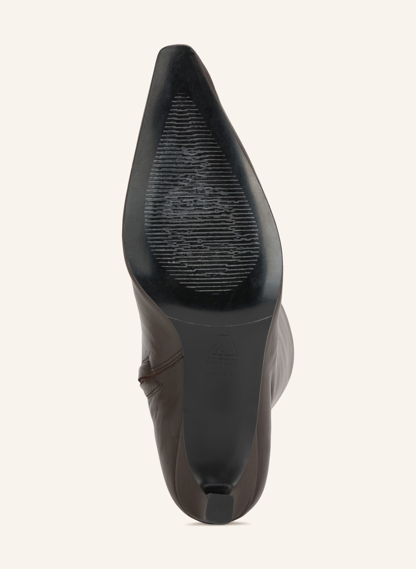 ALOHAS Bottes GEMA: MARRON FONCÉ