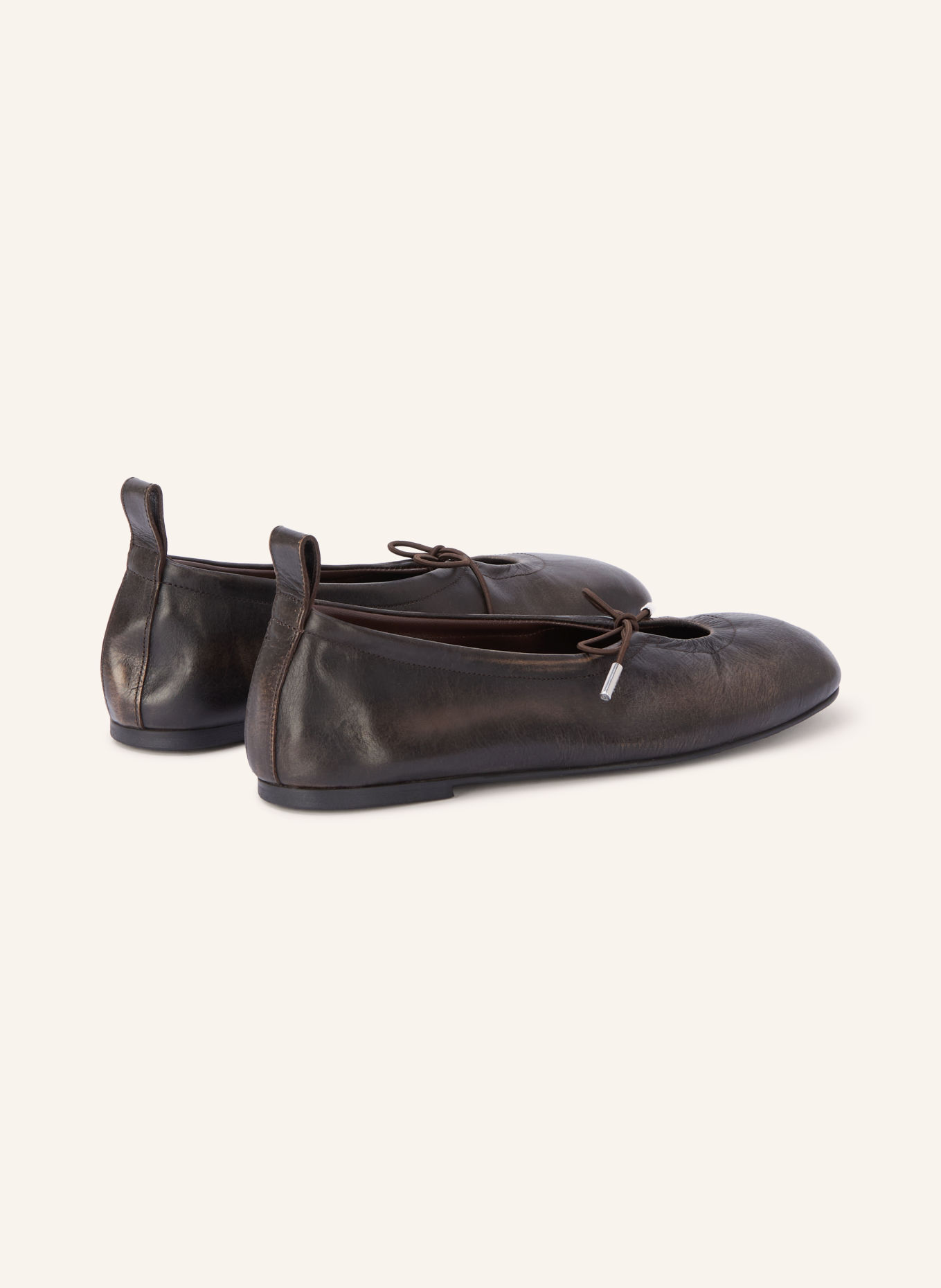 ALOHAS Ballerina's ROSALIND: MARRON FONCÉ