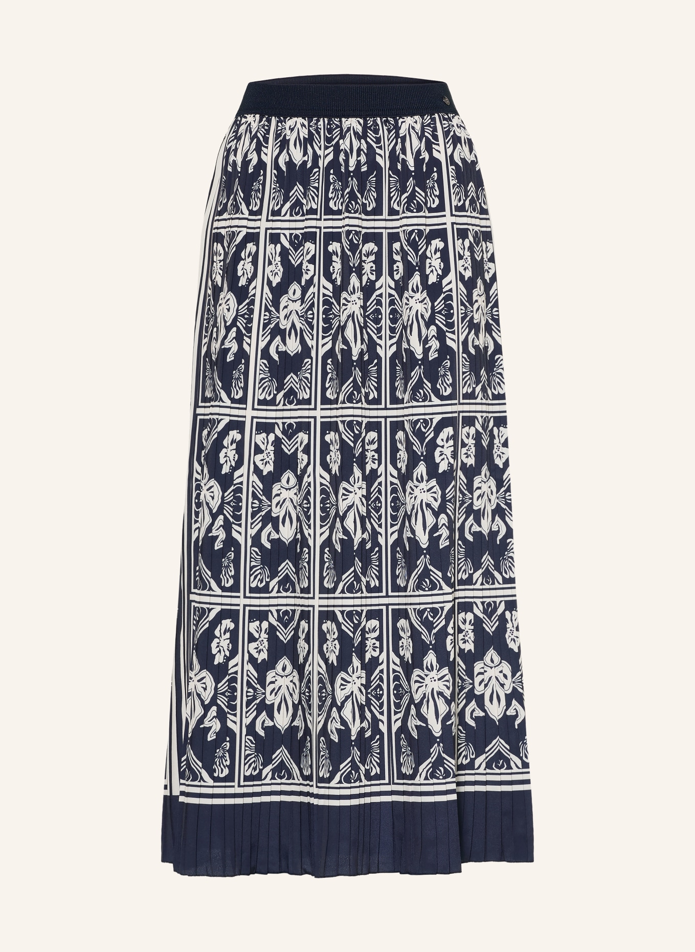 MOS MOSH Rok MMMORELLA: DONKERBLAUW / WIT