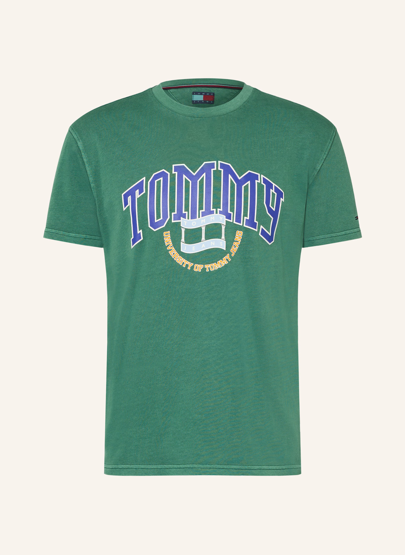TOMMY JEANS T-shirt: GRØN