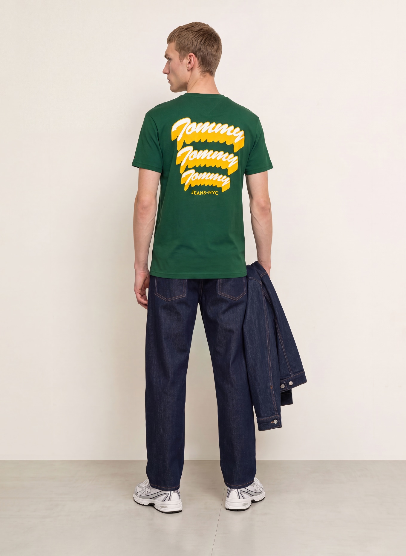 TOMMY JEANS T-shirt: VERT