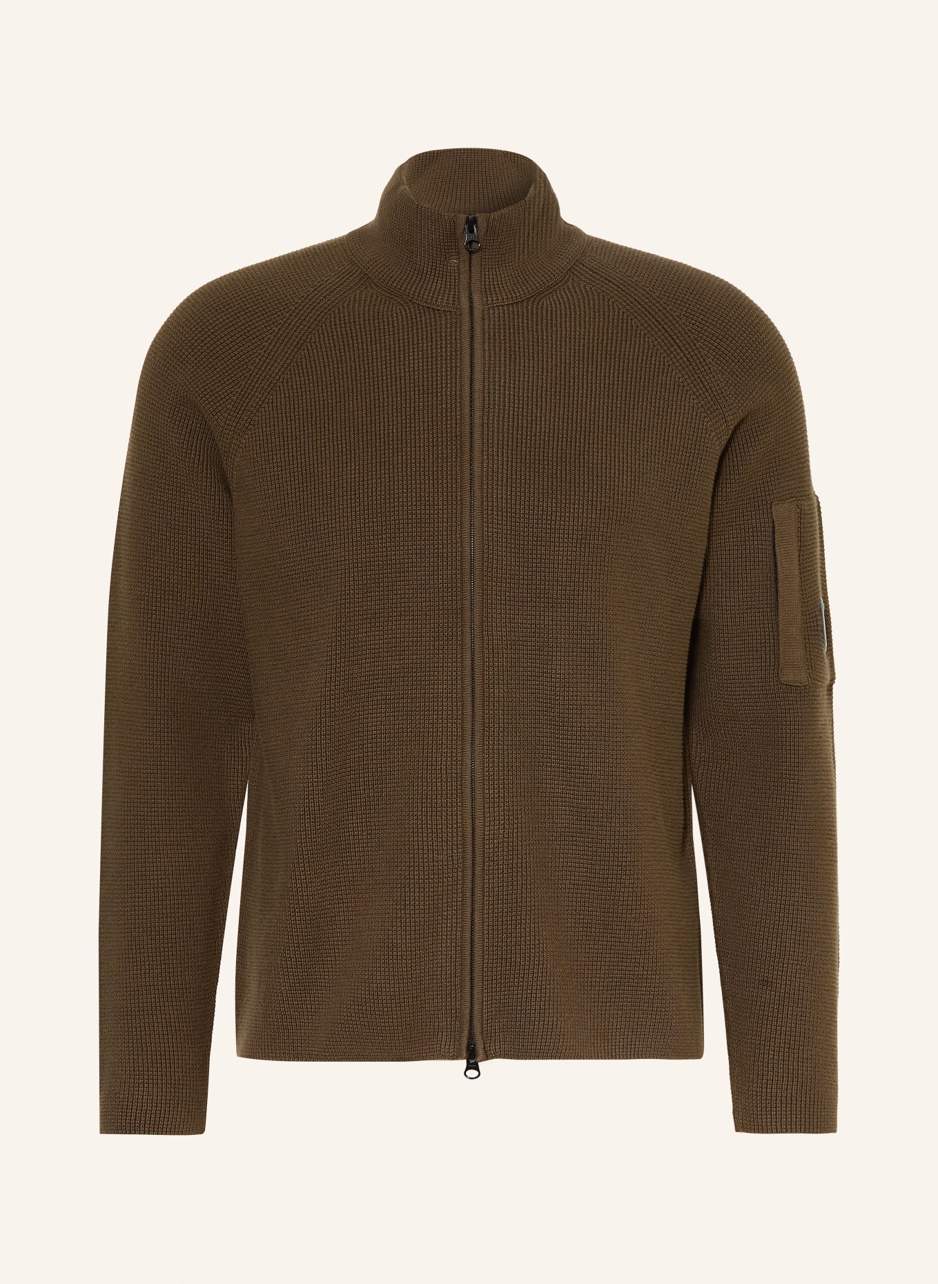 C.P. COMPANY Strickjacke: KHAKI