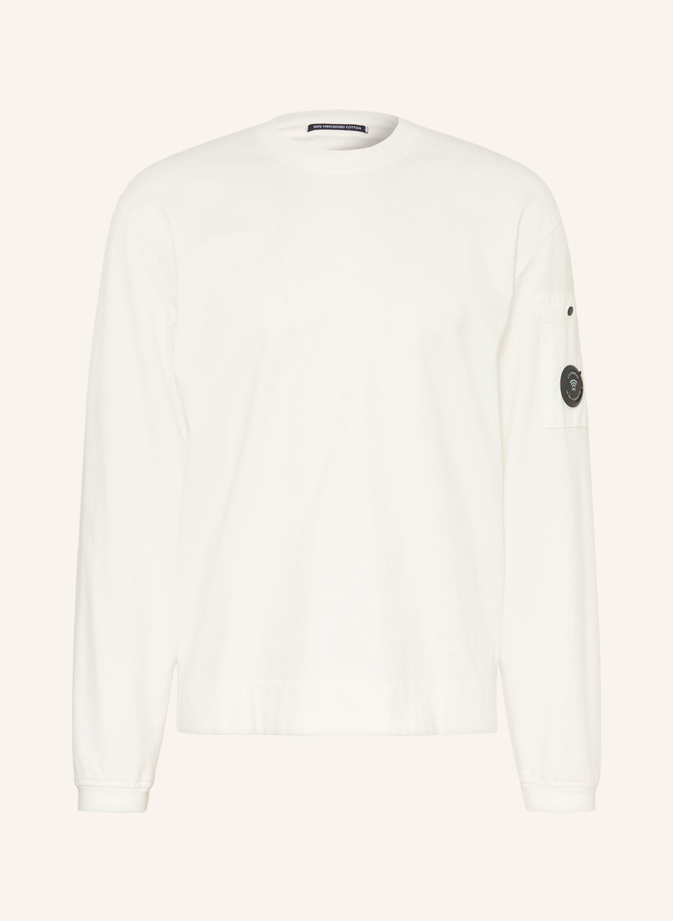 C.P. COMPANY Longsleeve: WEISS