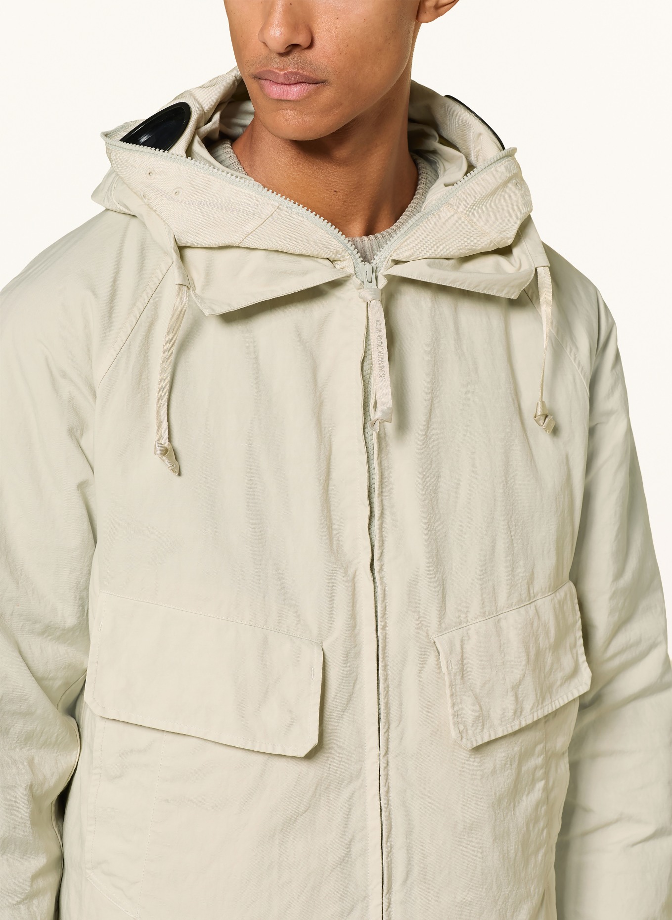 C.P. COMPANY Lightweight-Daunenjacke: WEISS