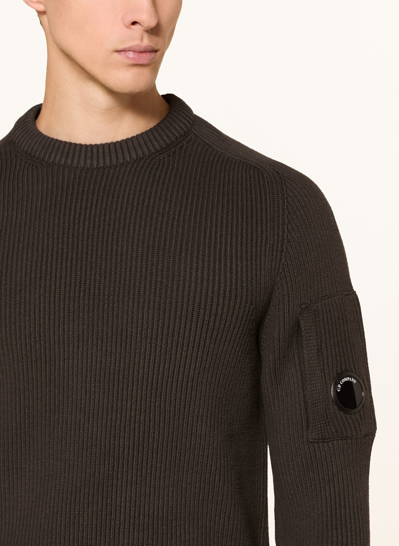 C.P. COMPANY Pullover: DUNKELGRAU
