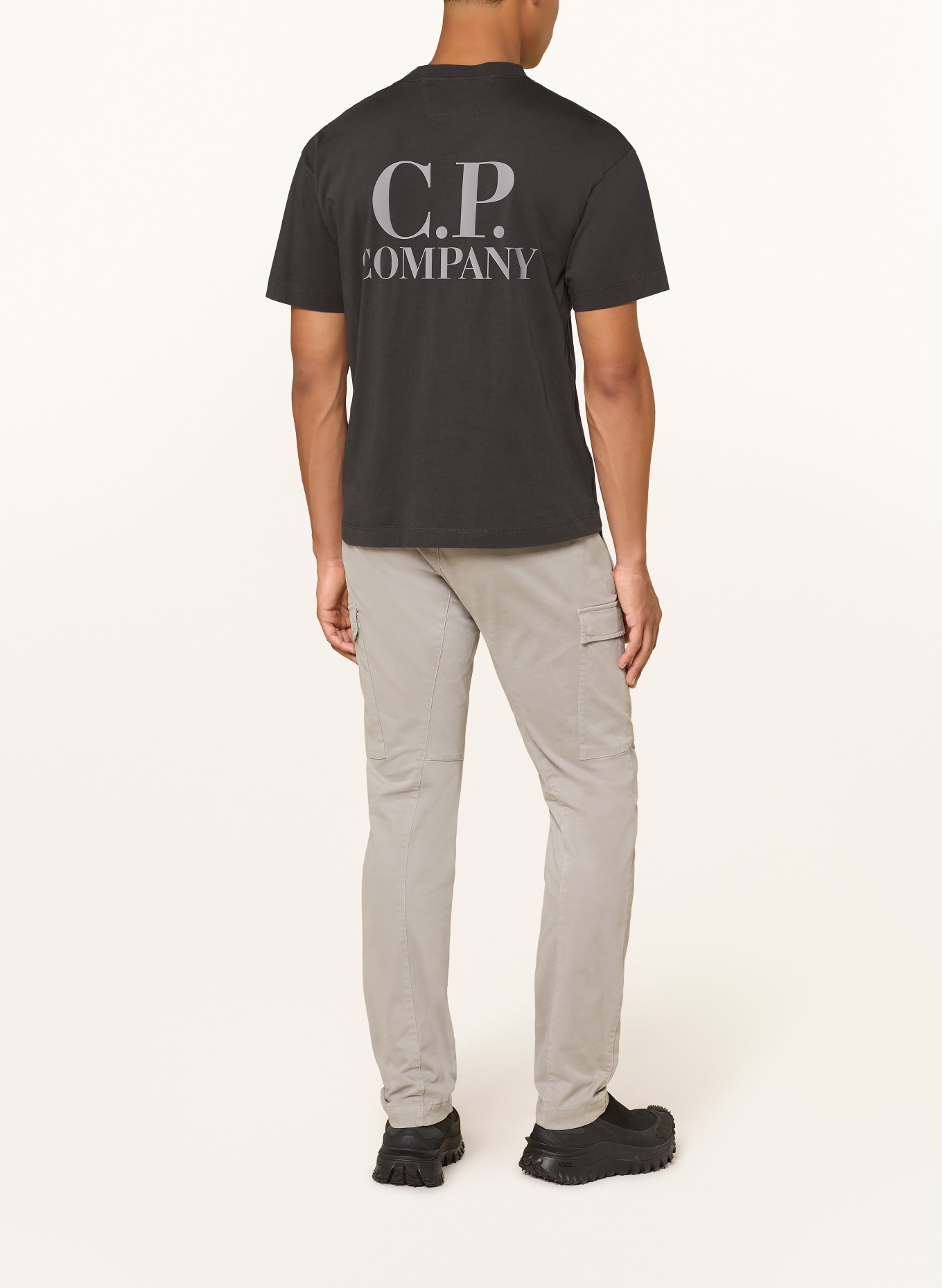 C.P. COMPANY T-Shirt: DUNKELGRAU
