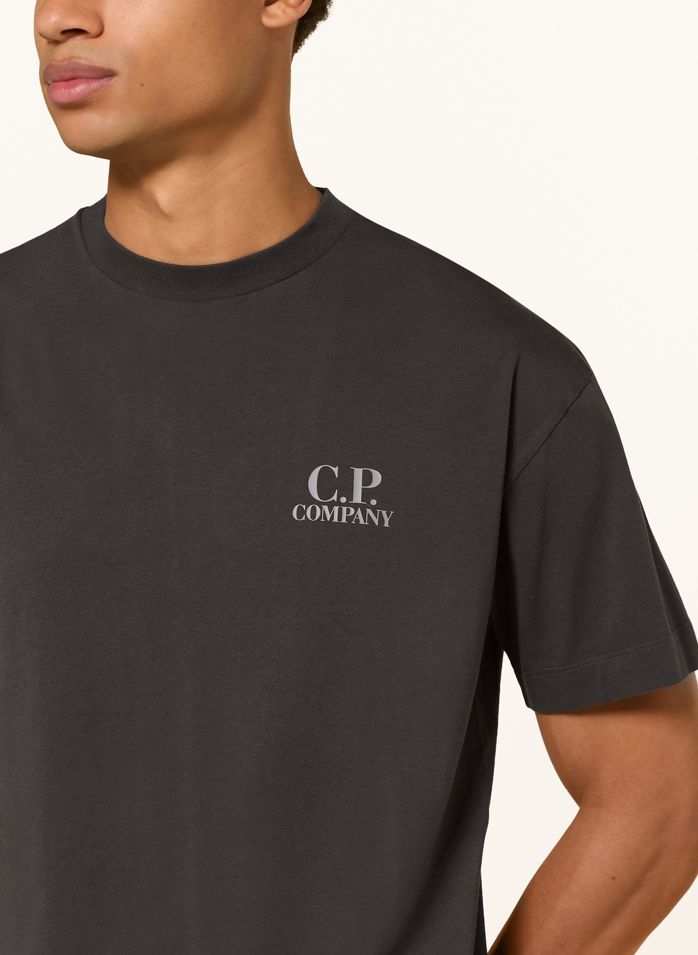 C.P. COMPANY T-Shirt: DUNKELGRAU