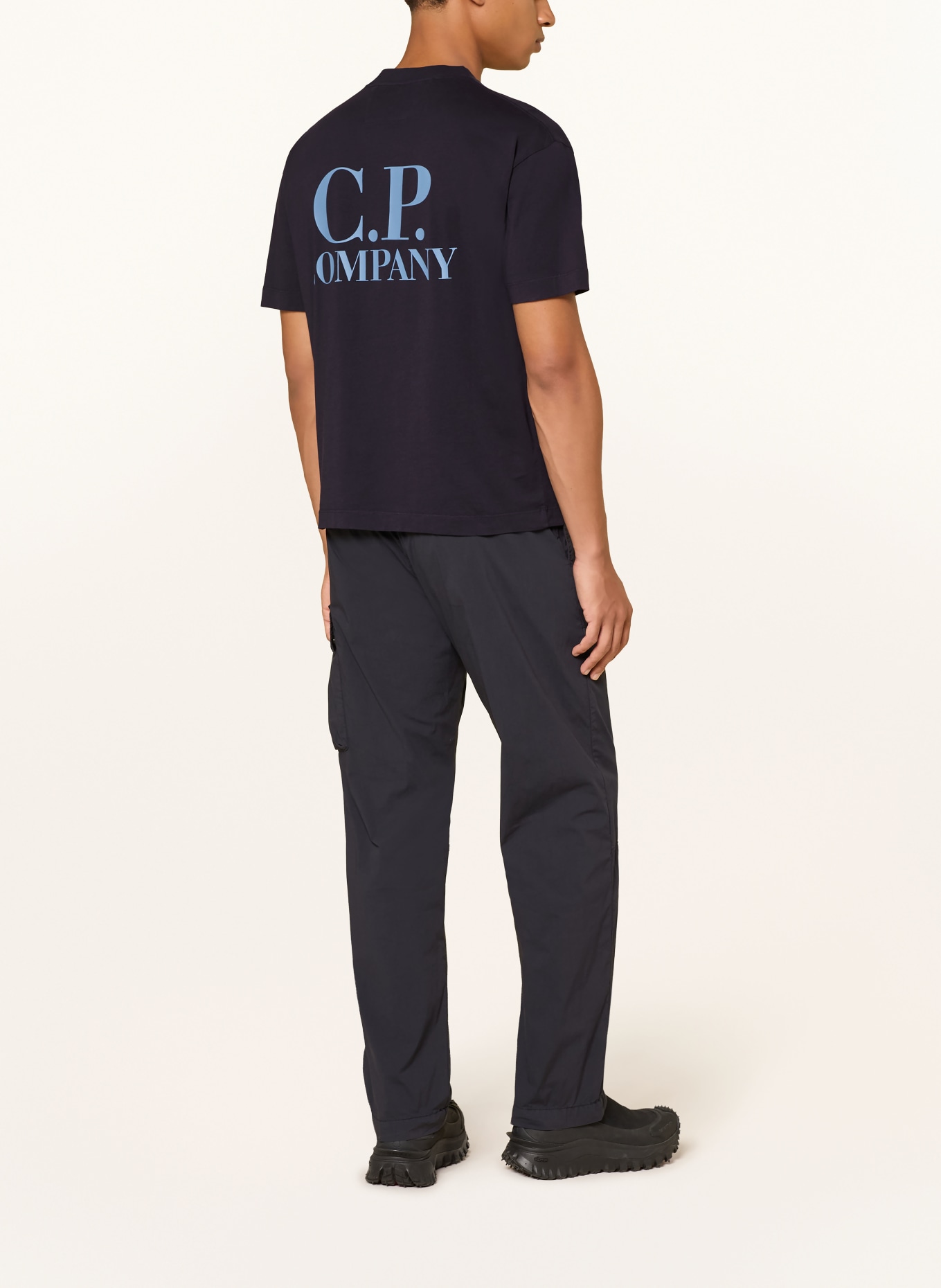 C.P. COMPANY T-Shirt: DUNKELBLAU