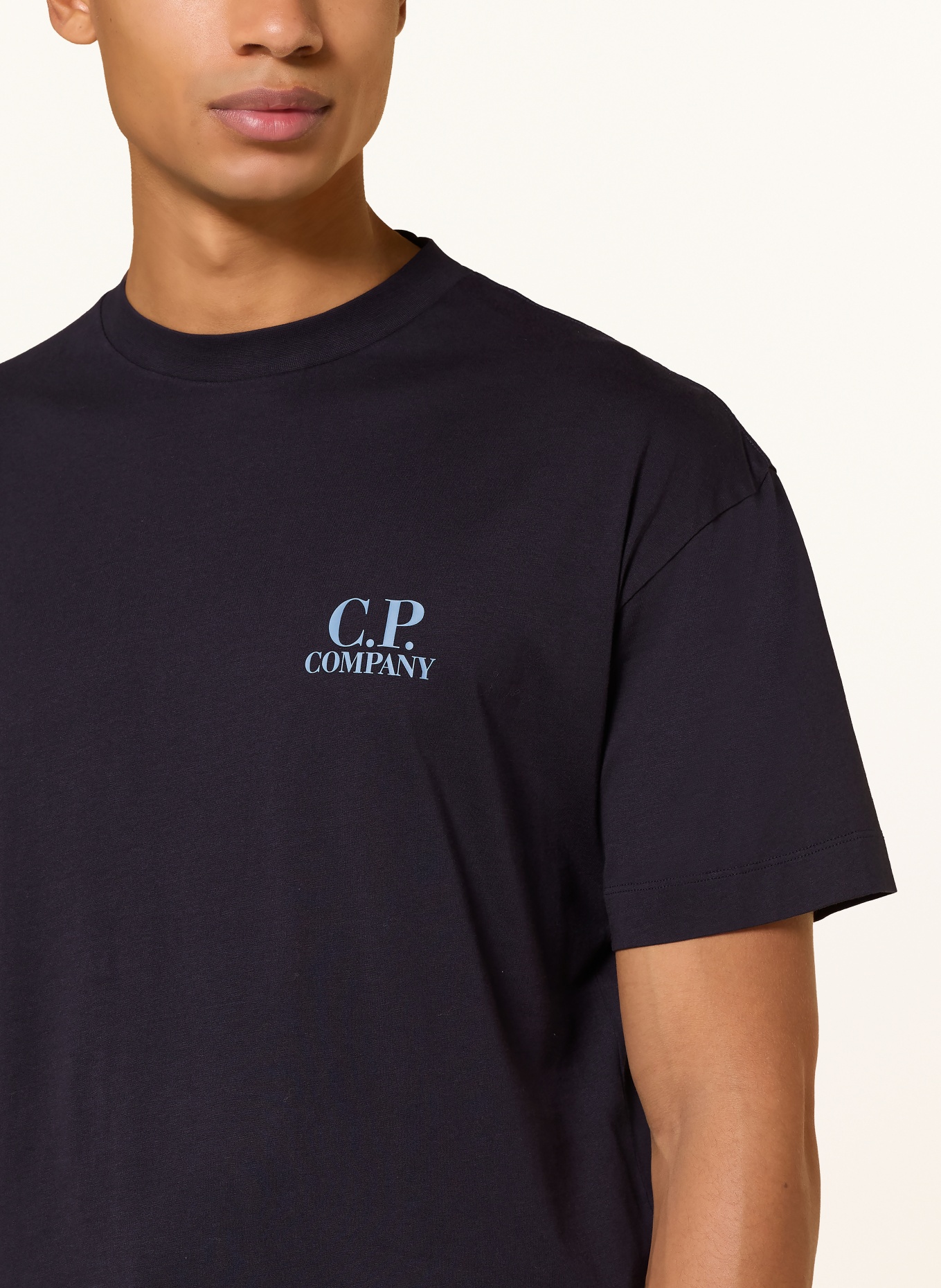 C.P. COMPANY T-Shirt: DUNKELBLAU