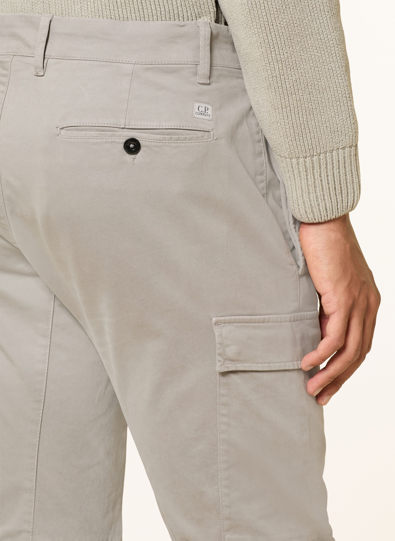 C.P. COMPANY Cargohose Ergonomic Fit: GRAU