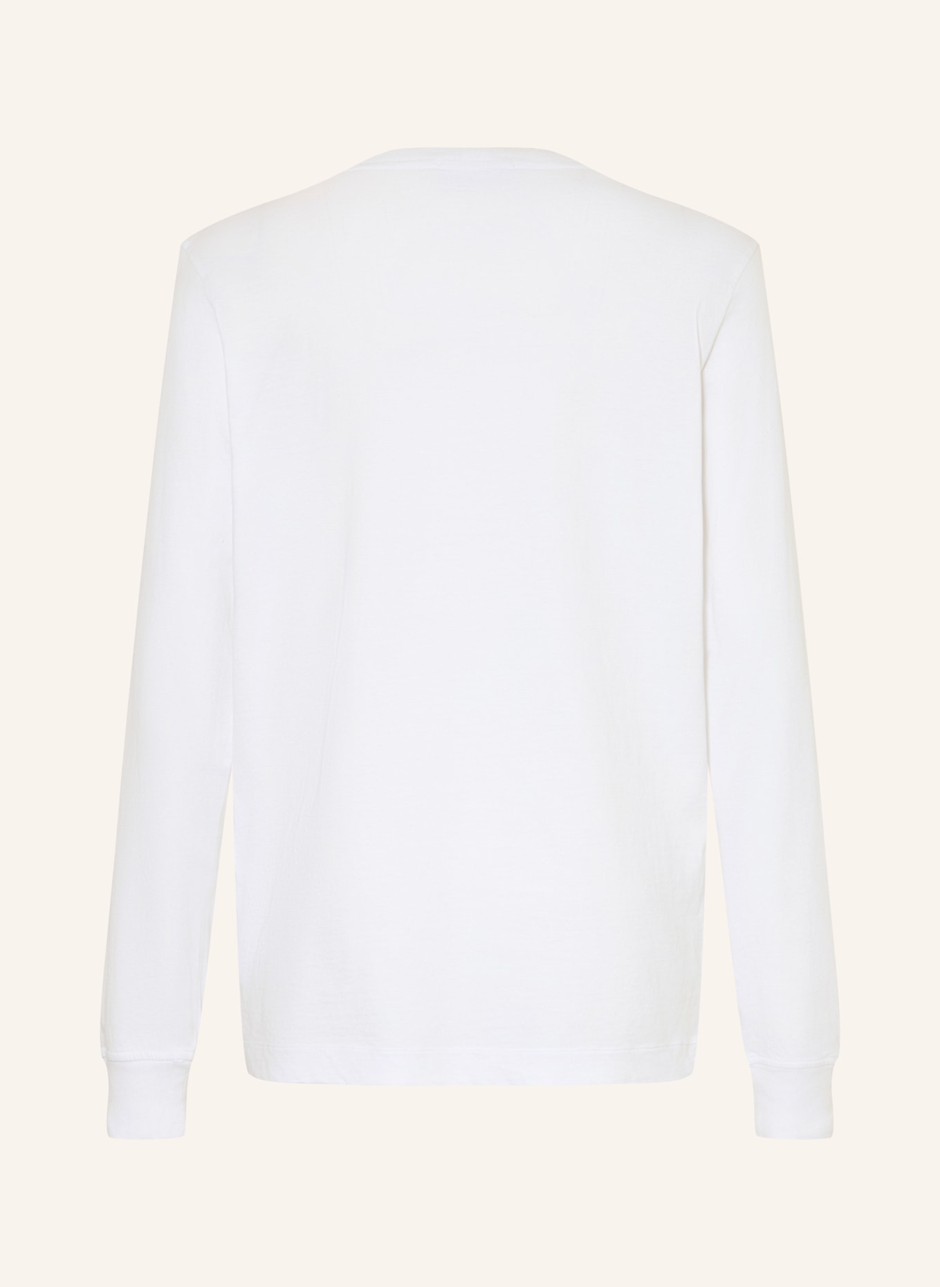 STONE ISLAND JUNIOR Longsleeve: WEISS